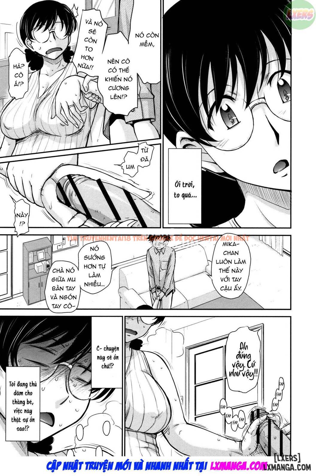 Xem ảnh 4 trong truyện hentai Hitozuma, Mitsu To Niku - Chapter 7 - hentaitvn.net