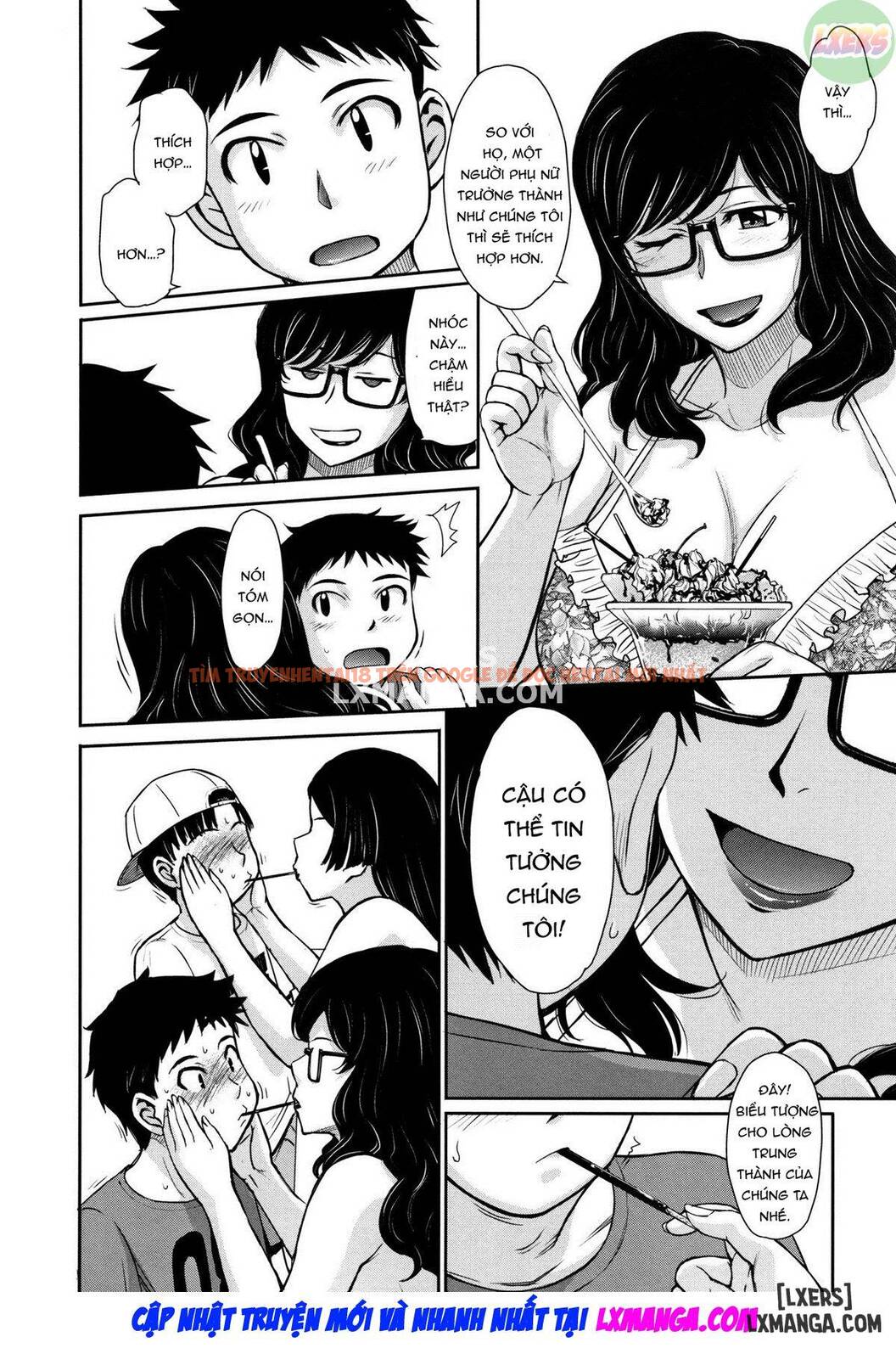 Xem ảnh 5 trong truyện hentai Hitozuma, Mitsu To Niku - Chapter 8 - hentaitvn.net