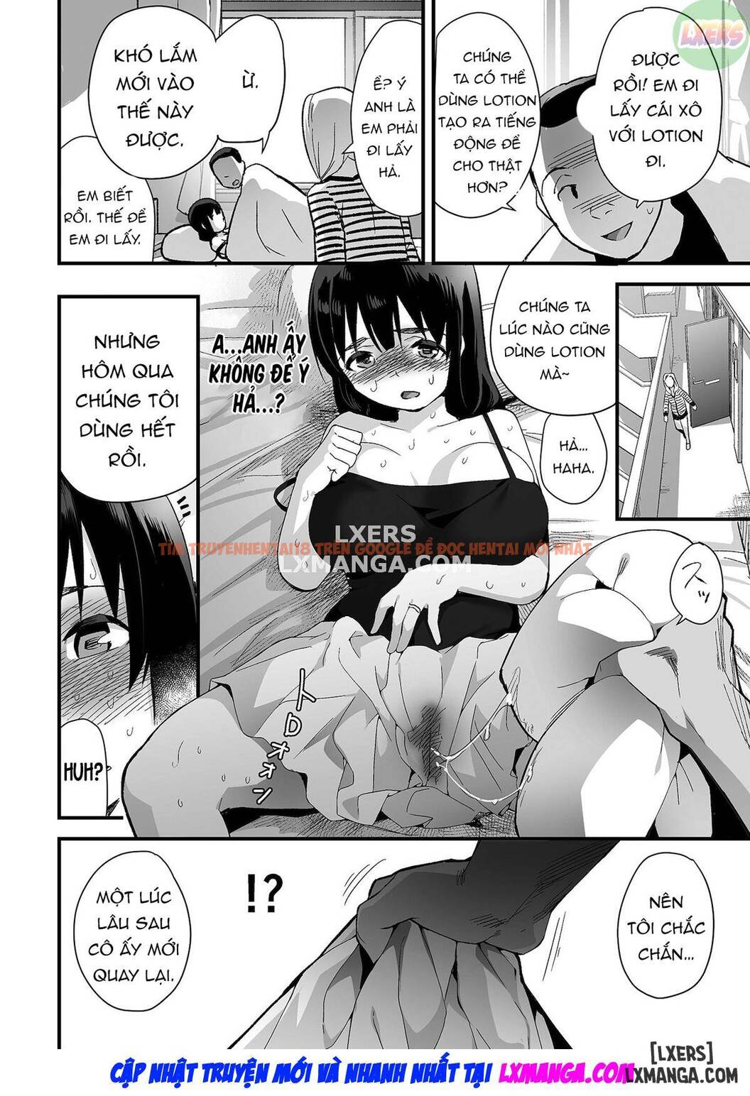 Xem ảnh 11 trong truyện hentai Hitozuma Netori Surprise ~Danna No Me No Mae De Chitsunai Shasei - One Shot - hentaitvn.net