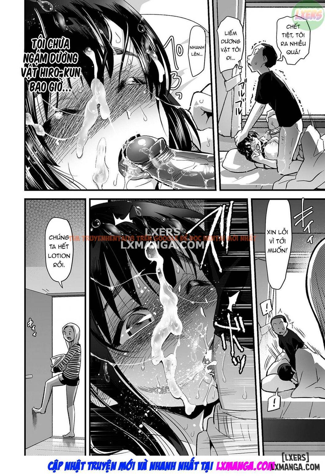 Xem ảnh 19 trong truyện hentai Hitozuma Netori Surprise ~Danna No Me No Mae De Chitsunai Shasei - One Shot - hentaitvn.net