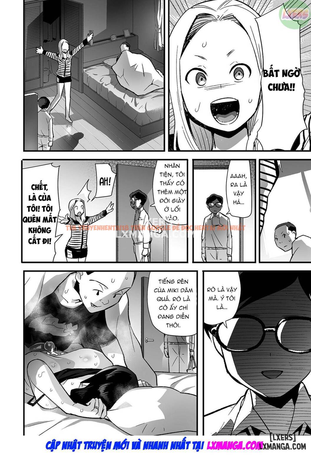 Xem ảnh 37 trong truyện hentai Hitozuma Netori Surprise ~Danna No Me No Mae De Chitsunai Shasei - One Shot - hentaitvn.net