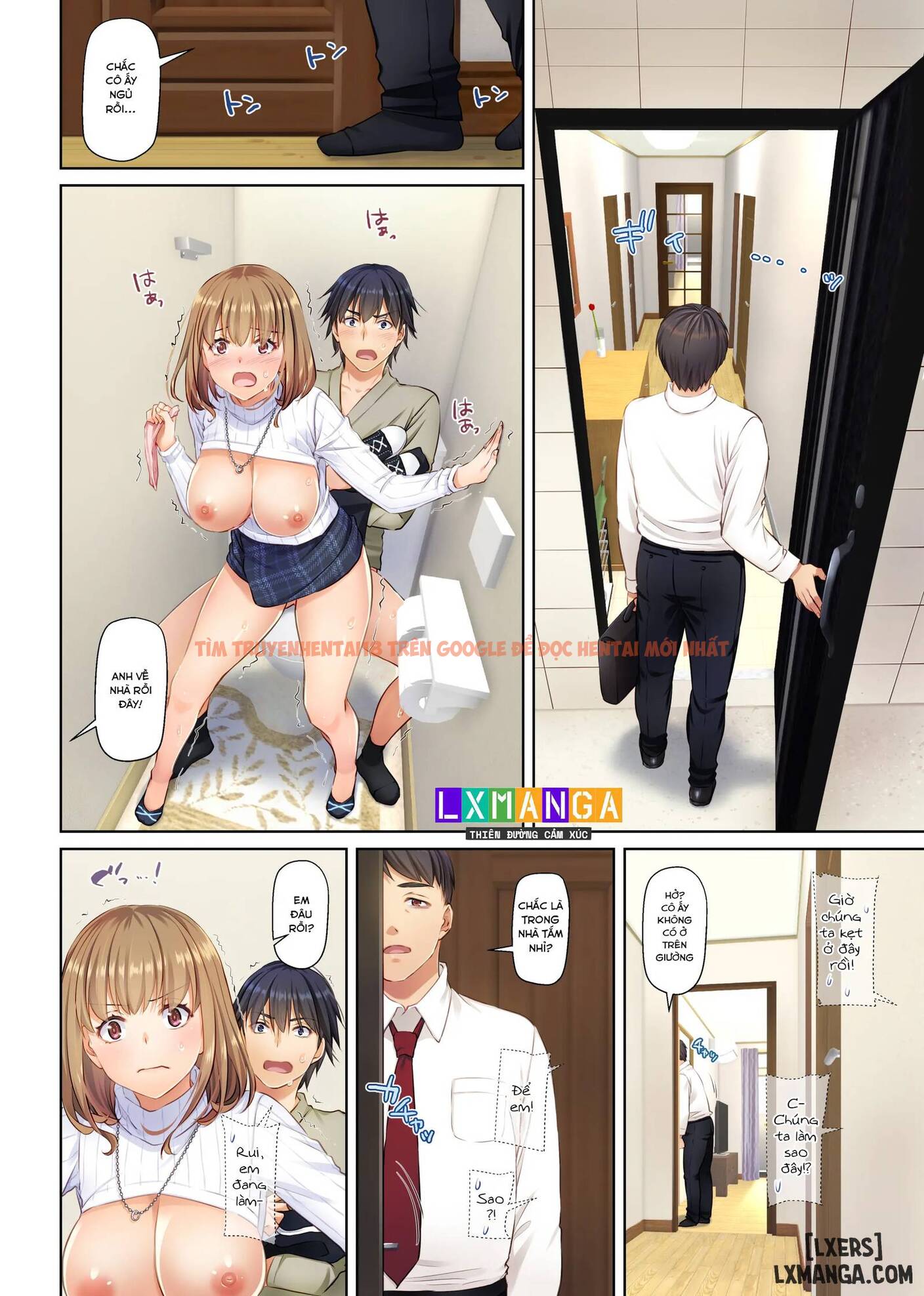 Xem ảnh Hitozuma Osananajimi To Hitonatsu No Dekigoto 4 Dlo-18 - Chapter 2 - 14 - TruyenVN.APP