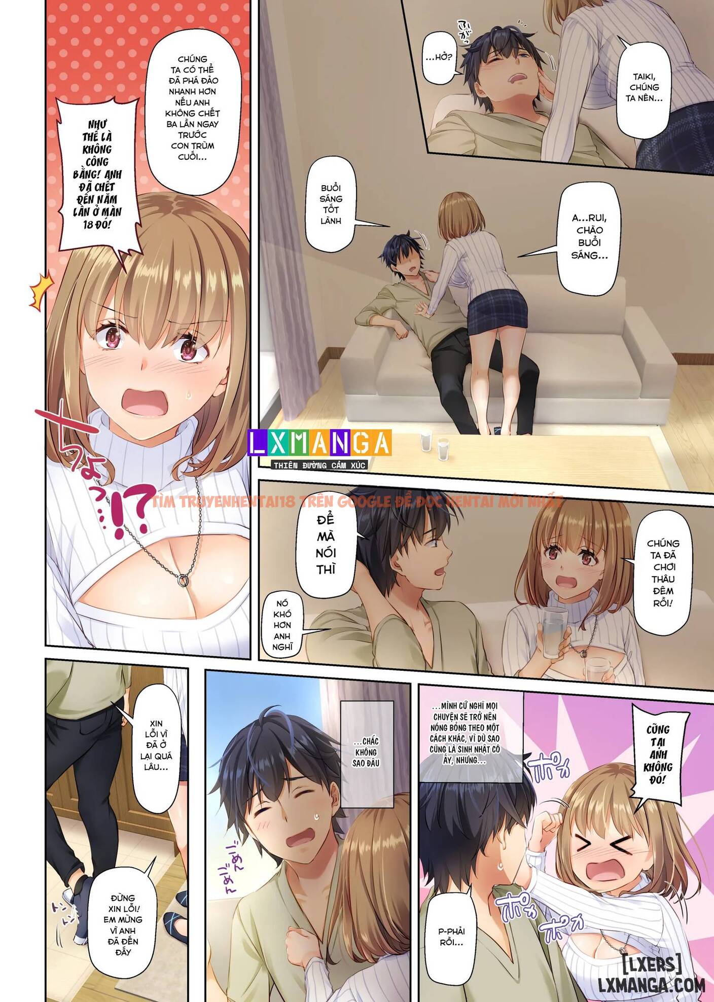 Xem ảnh Hitozuma Osananajimi To Hitonatsu No Dekigoto 4 Dlo-18 - Chapter 2 - 6 - TruyenVN.APP