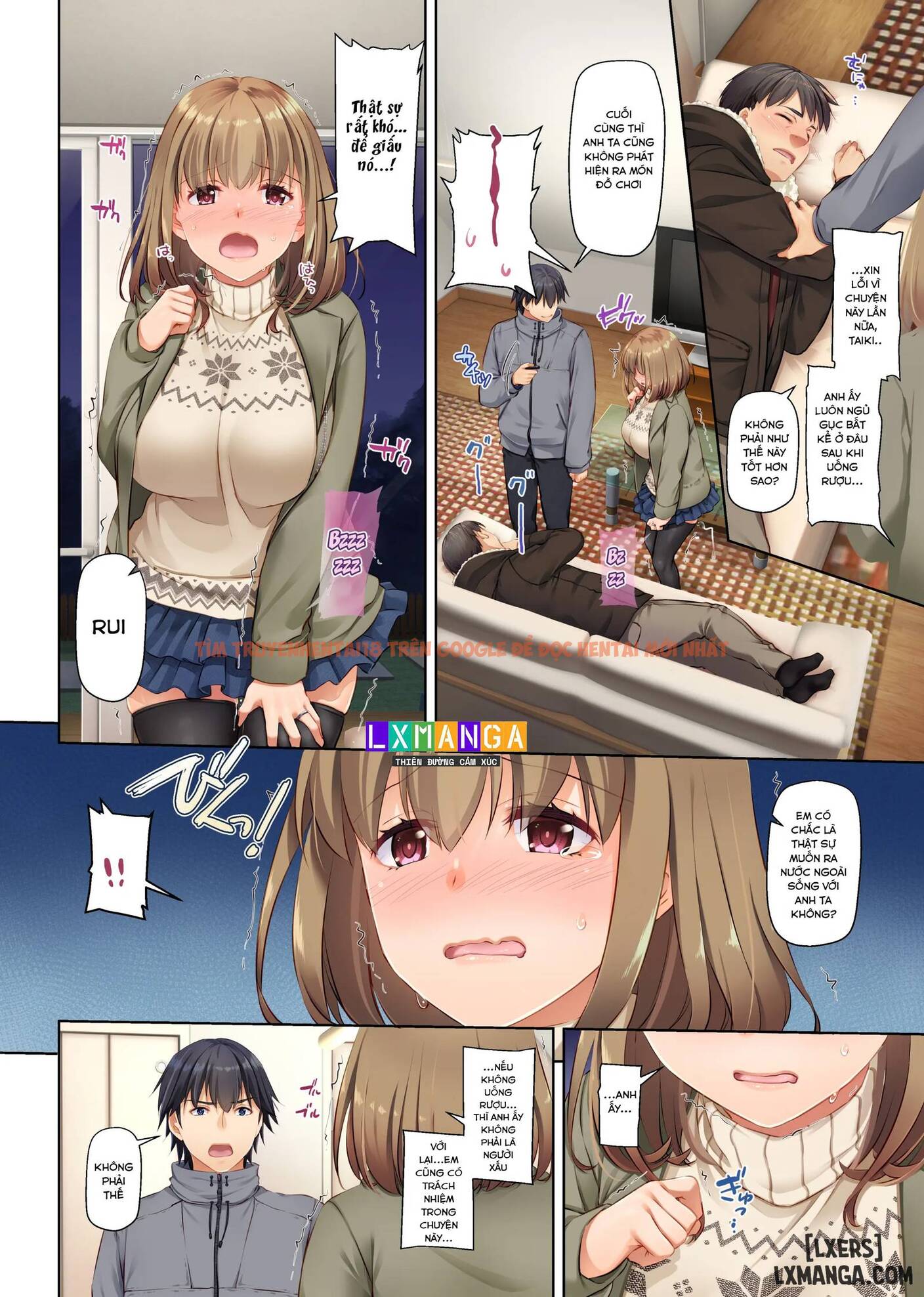 Xem ảnh Hitozuma Osananajimi To Hitonatsu No Dekigoto 4 Dlo-18 - Chapter 3 - 7 - TruyenVN.APP