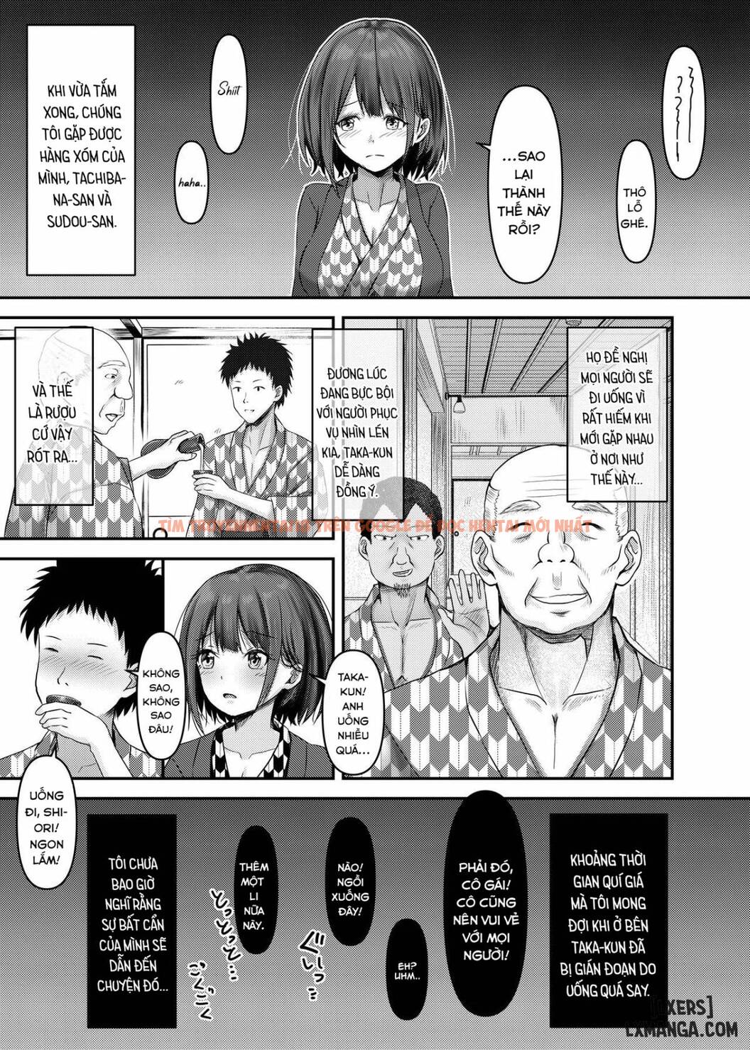 Xem ảnh 8 trong truyện hentai Hitozuma Shiori Ga Onsen Ryokou De Ntrta Hi - One Shot - hentaitvn.net