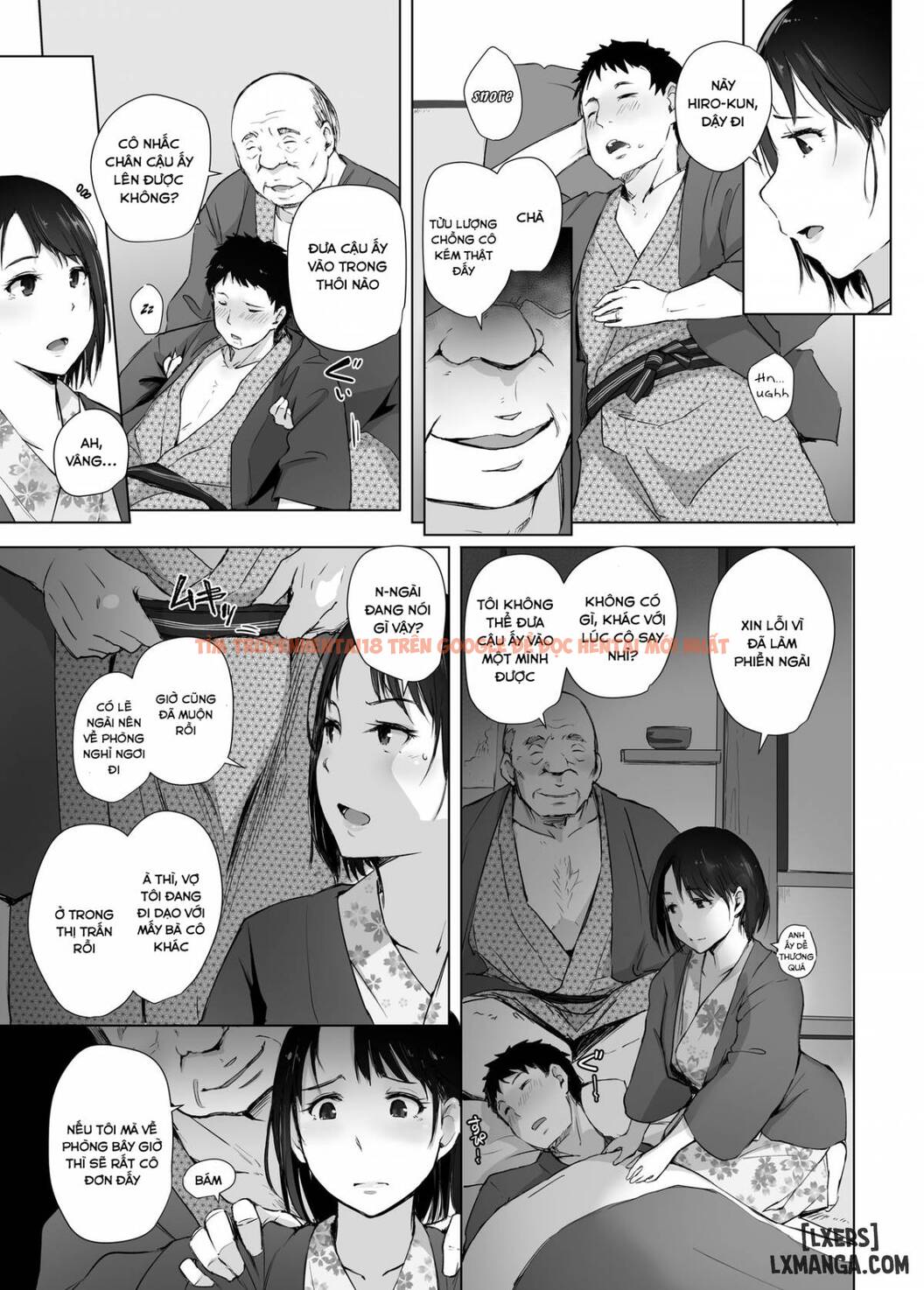 Trang truyện 11 trong truyện tranh Hitozuma To Ntr Chounai Ryokou - One Shot - hentai24h.pro