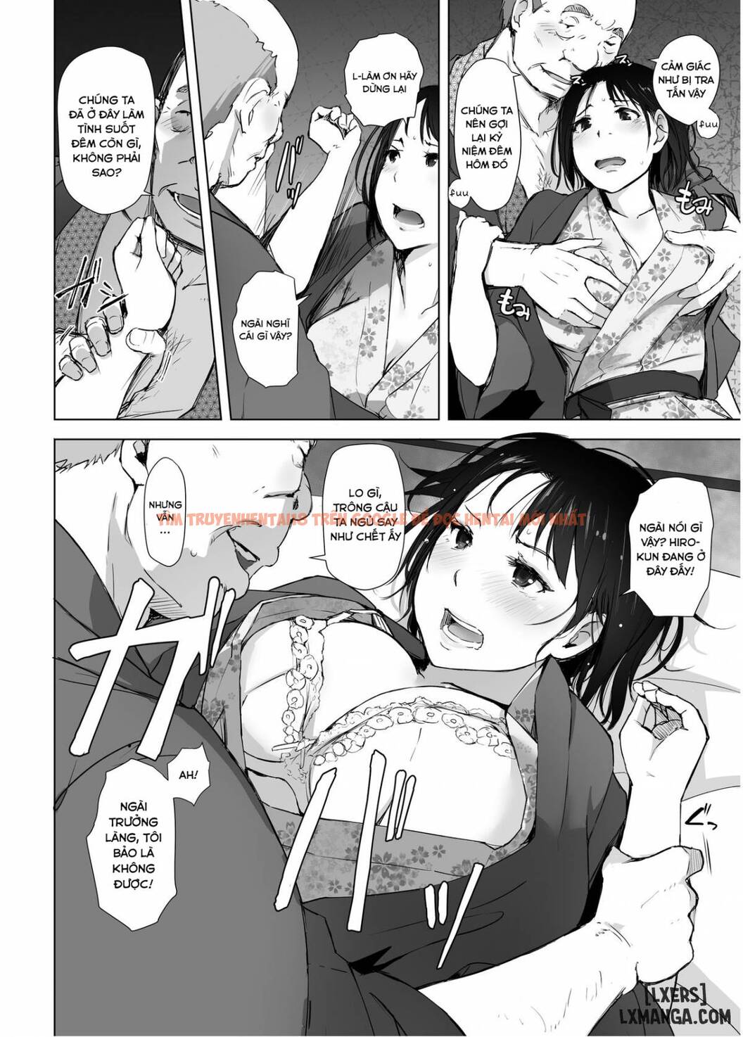 Trang truyện 12 trong truyện tranh Hitozuma To Ntr Chounai Ryokou - One Shot - hentai24h.pro