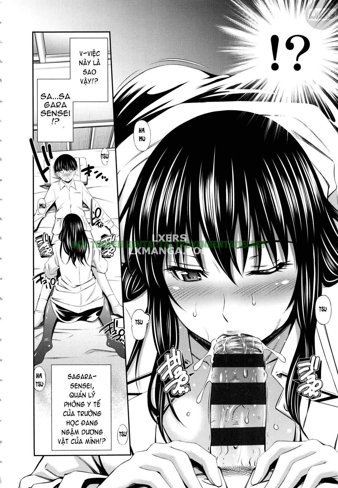Xem ảnh 13 trong truyện hentai Hokenshitsu No Sagara Sensei - Chapter 1 - truyenhentai18.pro