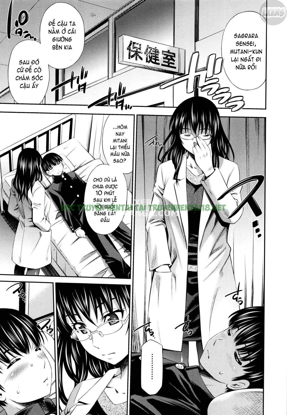 Hình ảnh 3 trong Hokenshitsu No Sagara Sensei - Chapter 2 - Hentaimanhwa.net