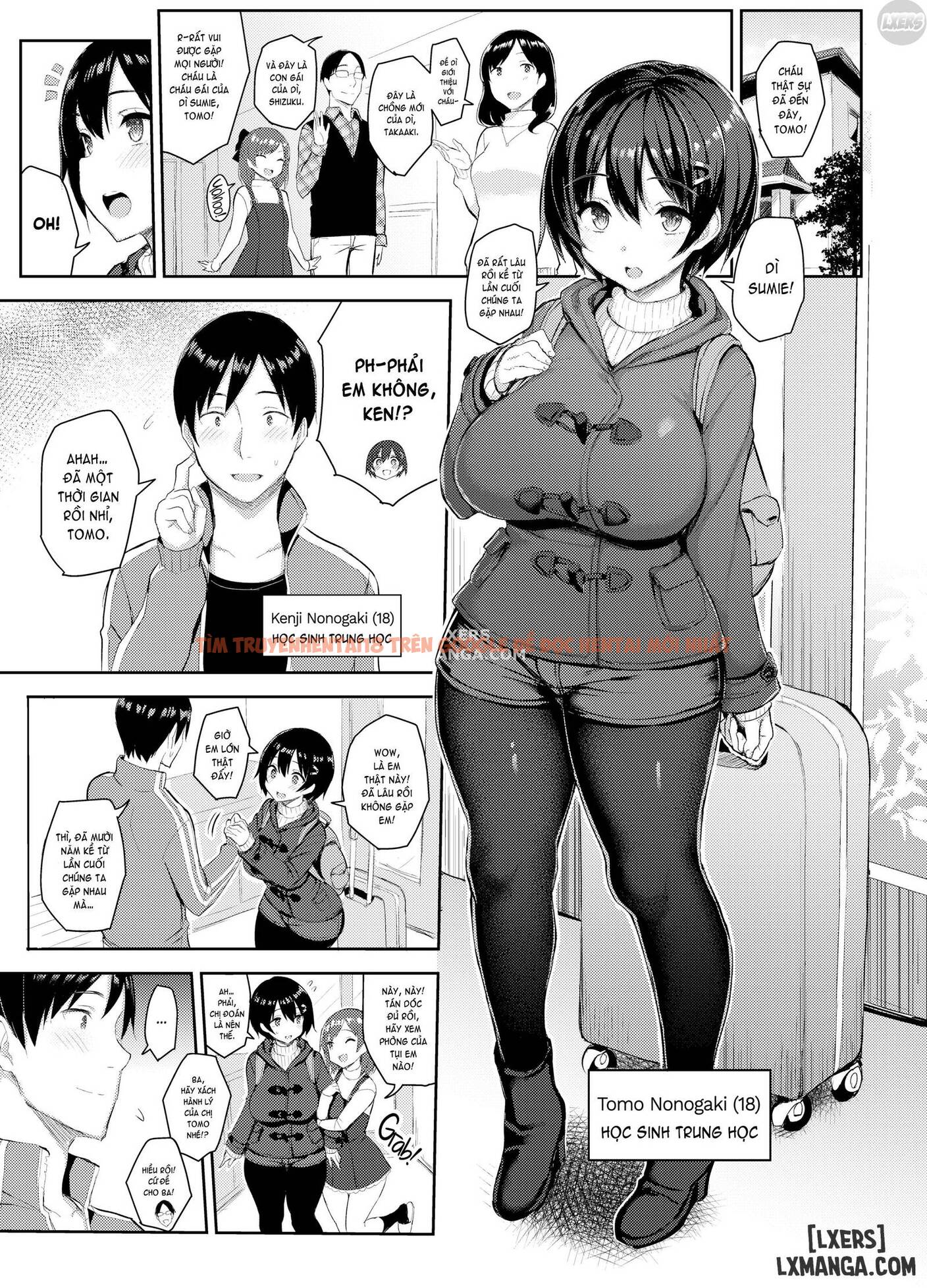 Trang truyện 3 trong truyện tranh Holiday With My Busty Cousin - Chapter 1 - hentai24h.pro