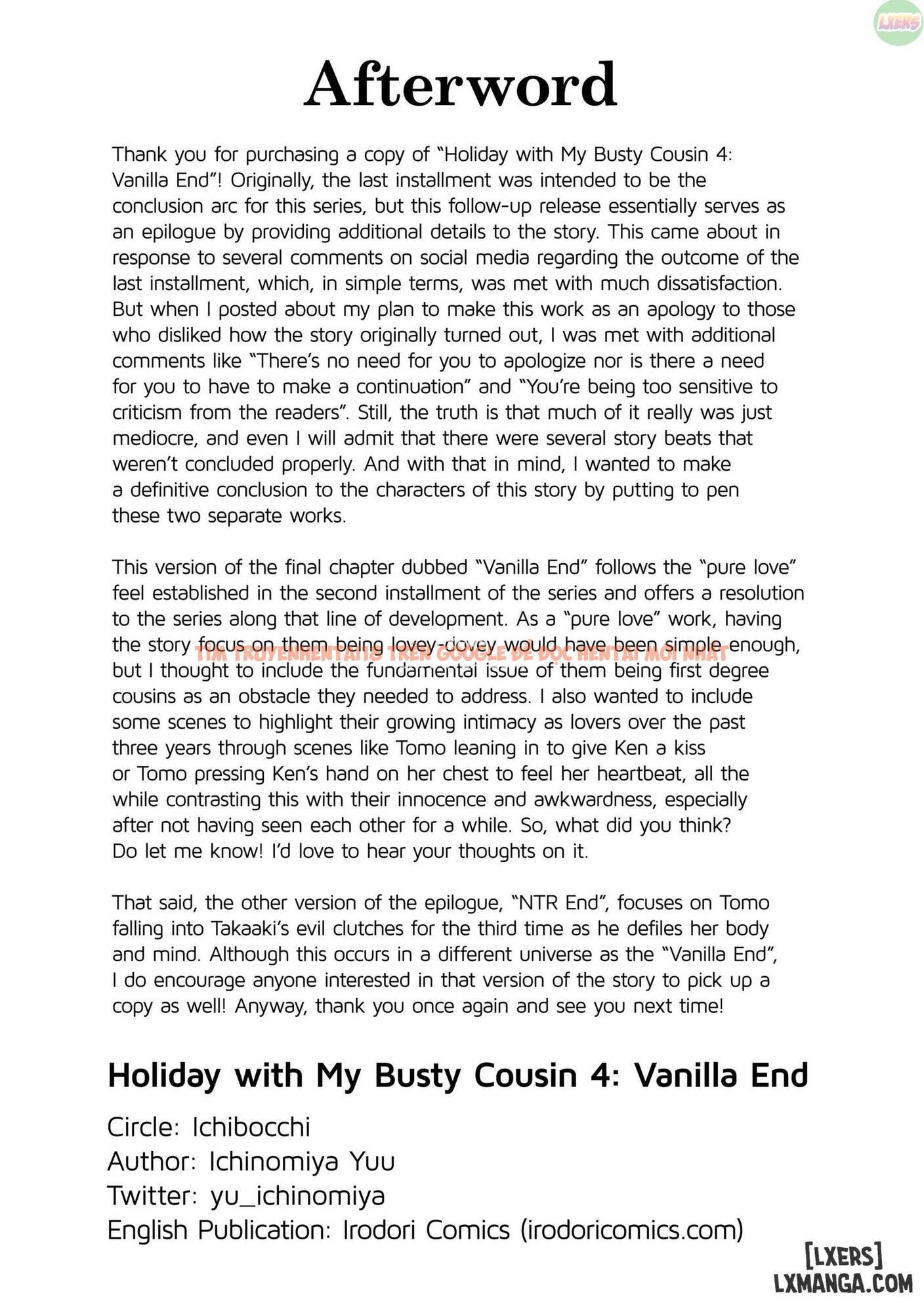 Trang truyện 38 trong truyện tranh Holiday With My Busty Cousin - Chapter 4 - hentai24h.pro