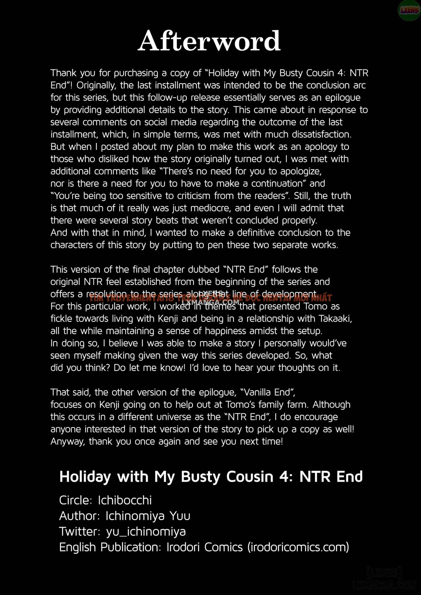 Xem ảnh 43 trong truyện hentai Holiday With My Busty Cousin - Chapter 5 END - hentaitvn.net