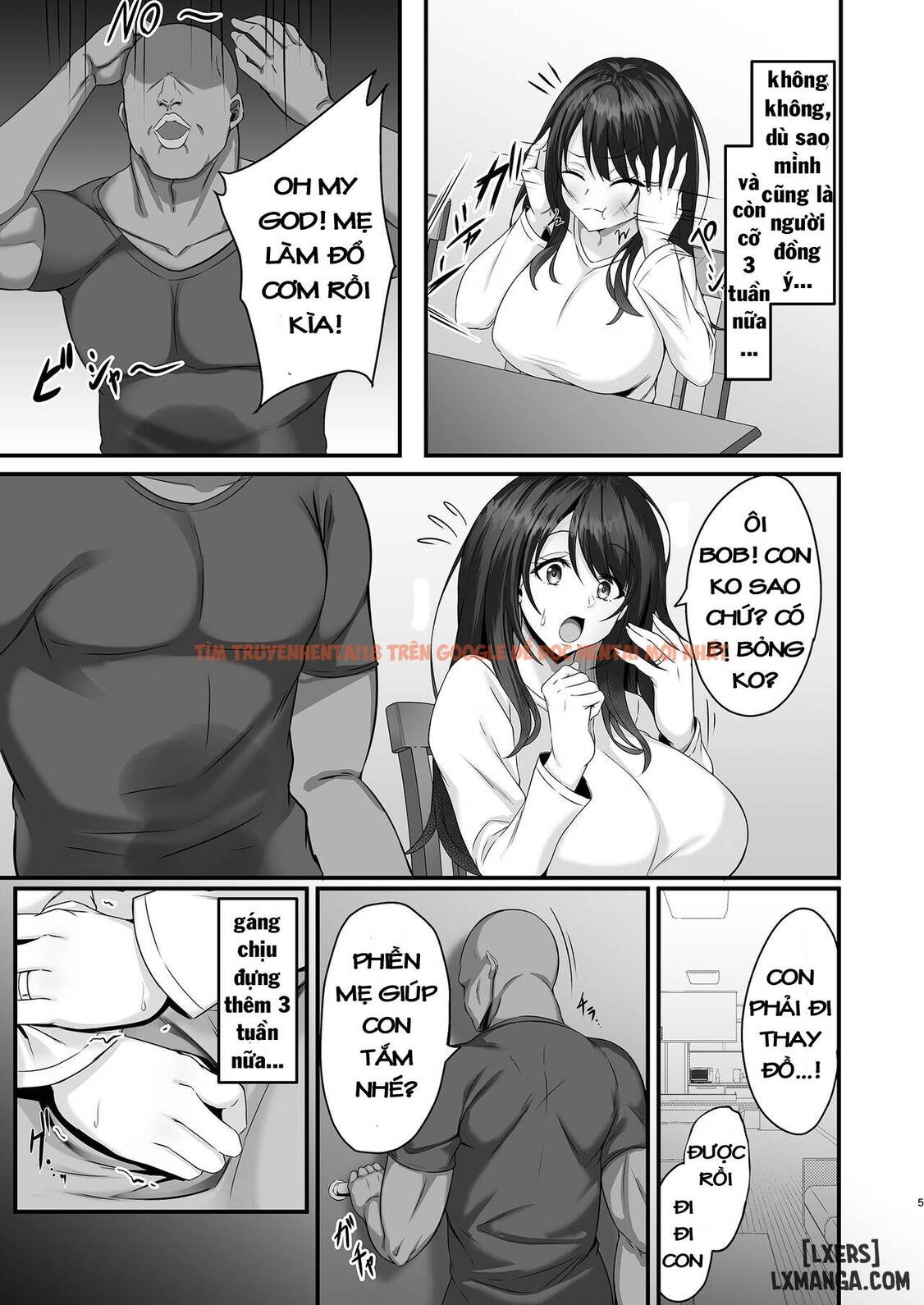 Homestay Saki No Mama-san Ga Boku No Dekamara De Ikimakutta Hanashi - One Shot