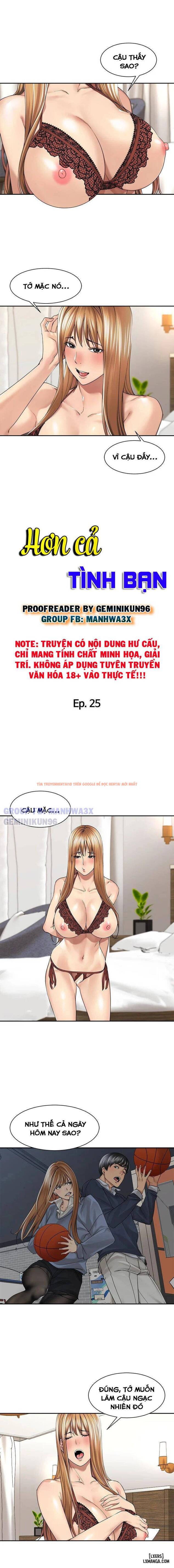 Trang truyện 2 trong truyện tranh Hơn Cả Tình Bạn - Chapter 25 - truyentvn.net