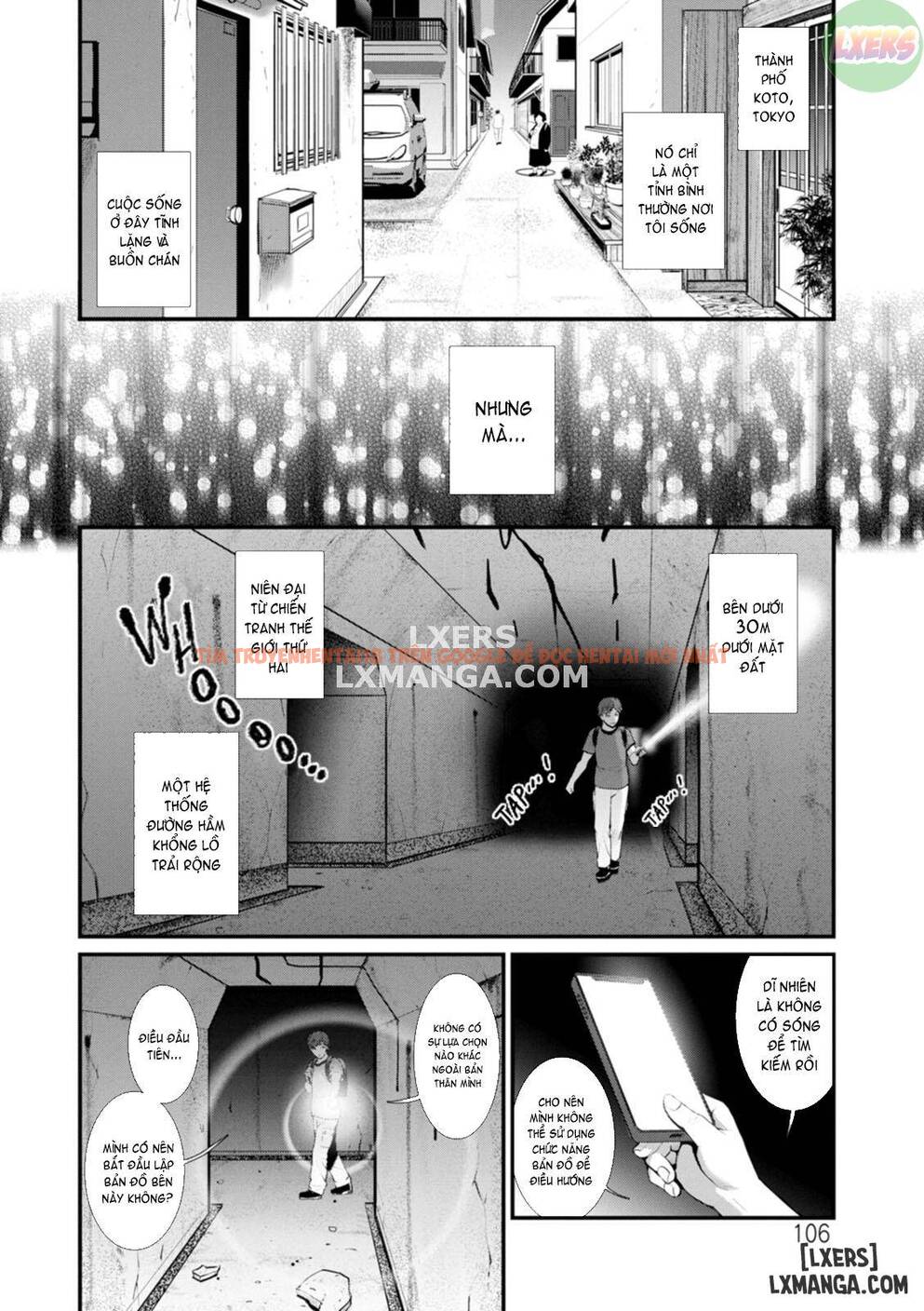 Trang truyện 4 trong truyện tranh Honeymoon At 30 Meters Underground - Chapter 6 - hentai24h.pro