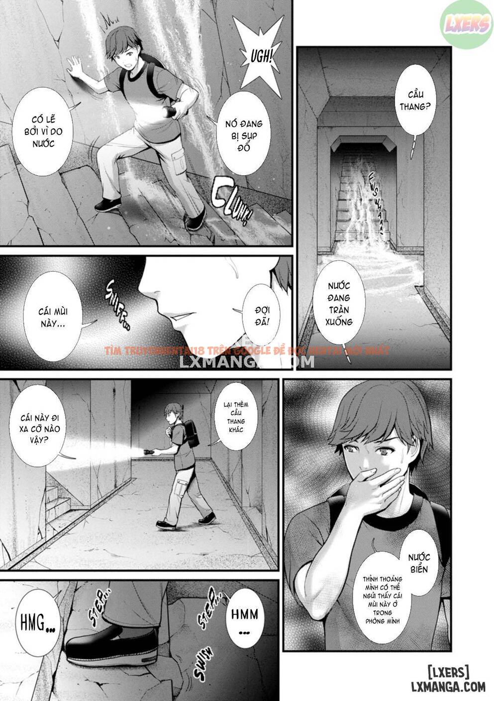 Trang truyện 5 trong truyện tranh Honeymoon At 30 Meters Underground - Chapter 6 - hentai24h.pro