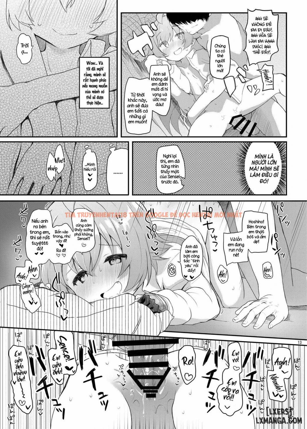 Trang truyện 12 trong truyện tranh Nơi Mà Hoshino Có Thể Gọi Là Nhà - One Shot - www.lxmanga.org