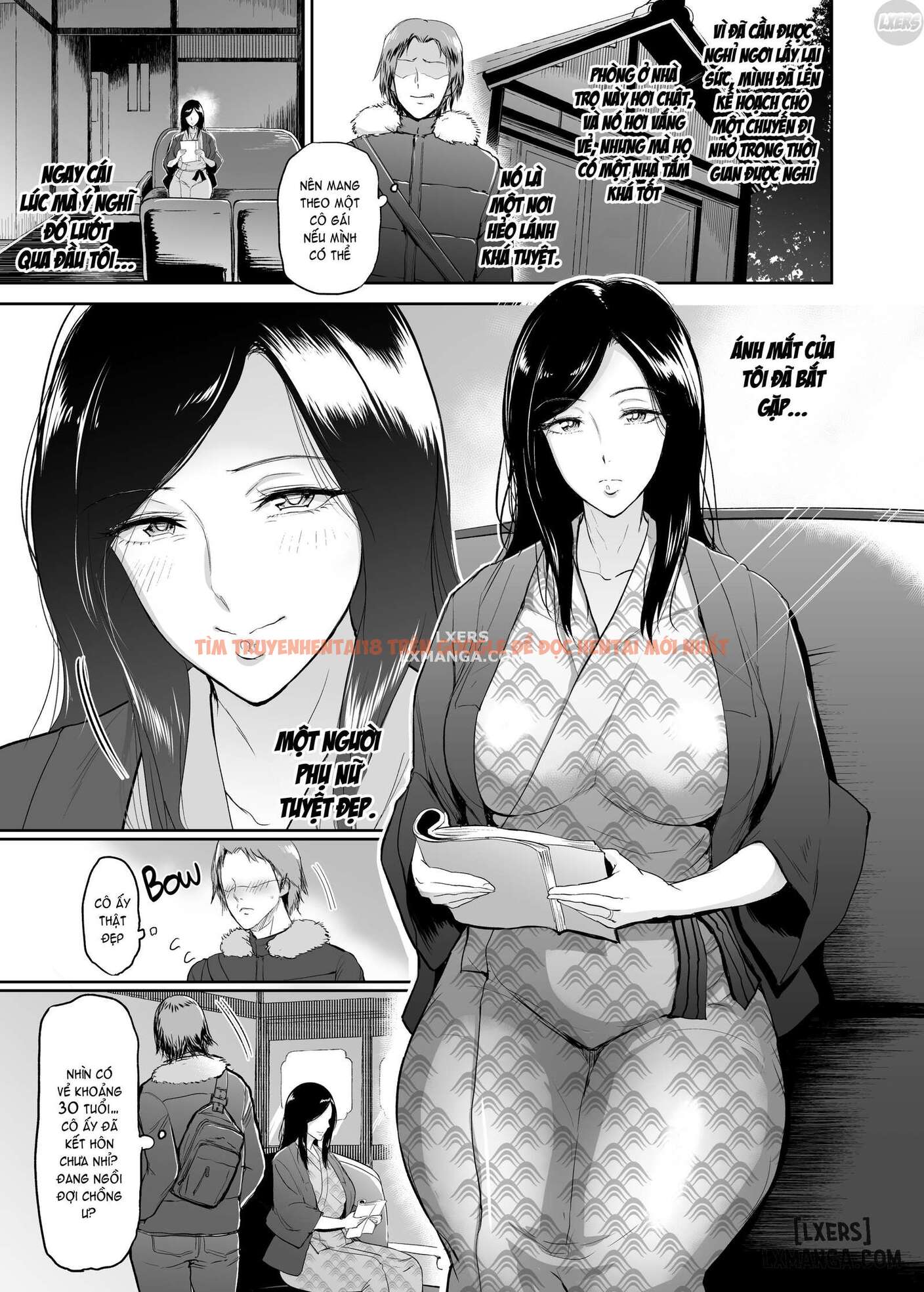 Xem ảnh 1 trong truyện hentai Hot Springs With Mrs Taeko Taeko Sakakis Daring Tryst - One Shot - hentaitvn.net