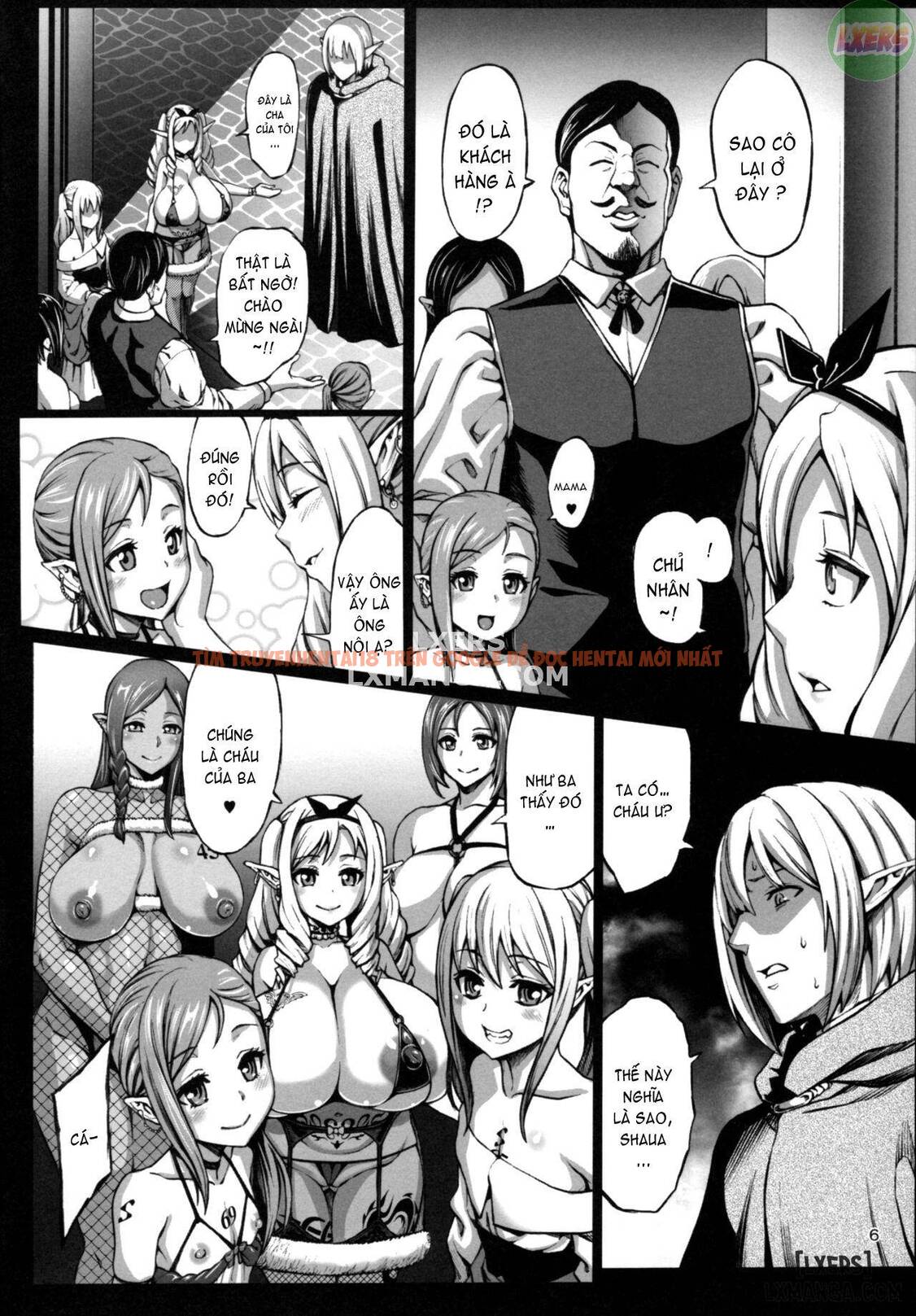 Trang truyện 6 trong truyện tranh Houjou No Reizoku Elf - Chapter 3 - hentai24h.pro