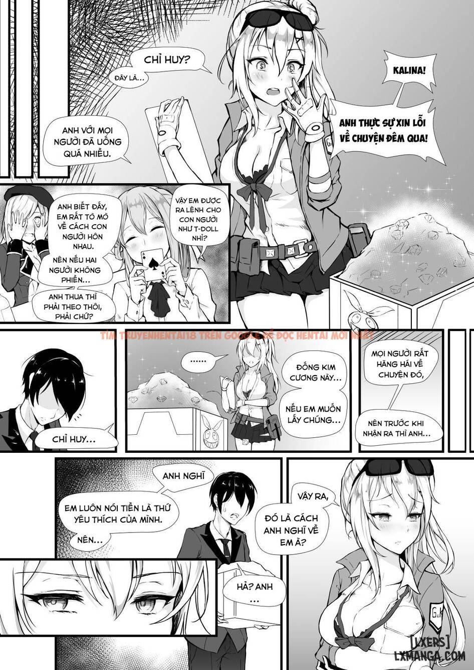 Xem ảnh 5 trong truyện hentai How Many Diamonds a Kiss Worth? - One Shot - hentaitvn.net