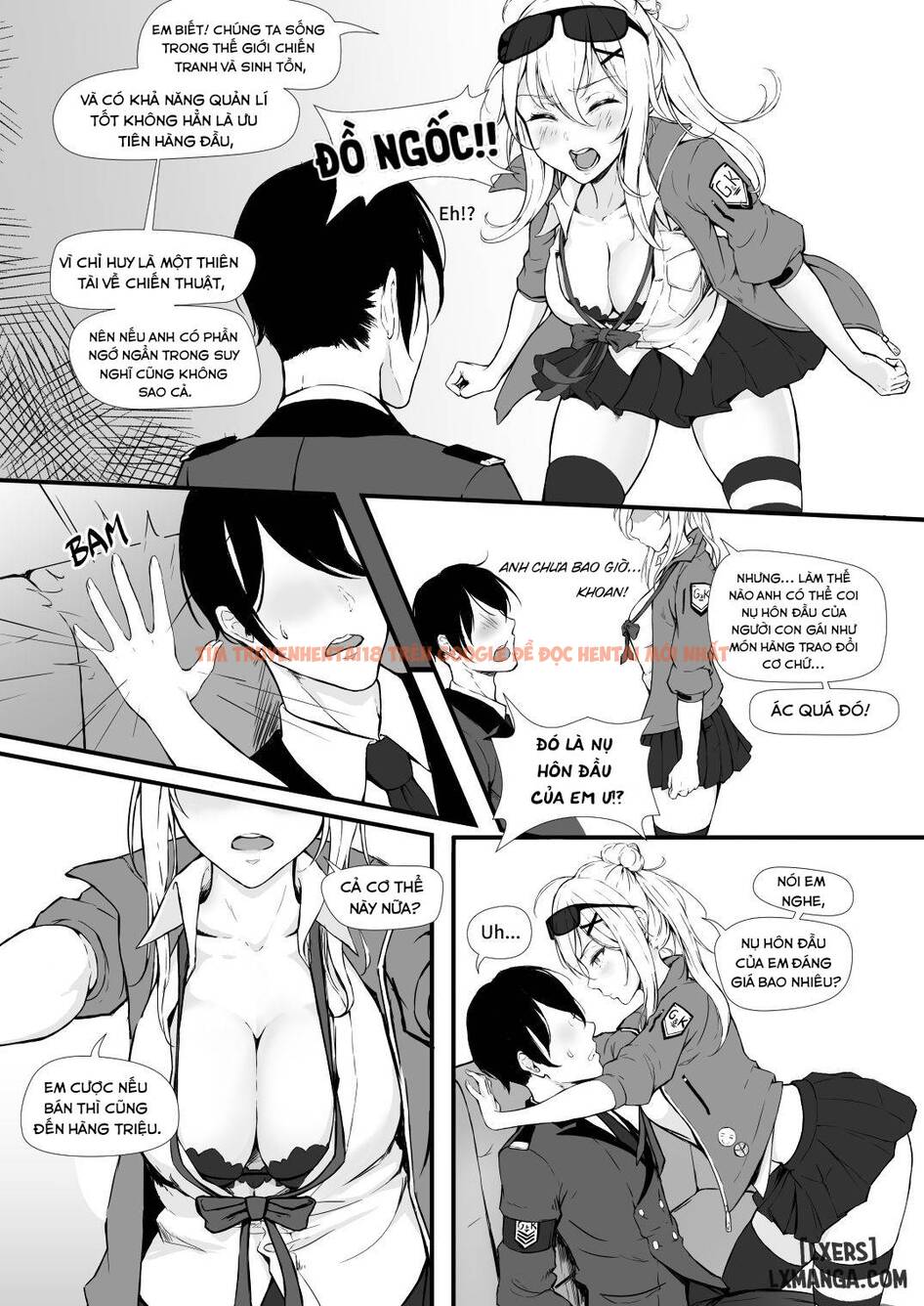 Xem ảnh 9 trong truyện hentai How Many Diamonds a Kiss Worth? - One Shot - hentaitvn.net