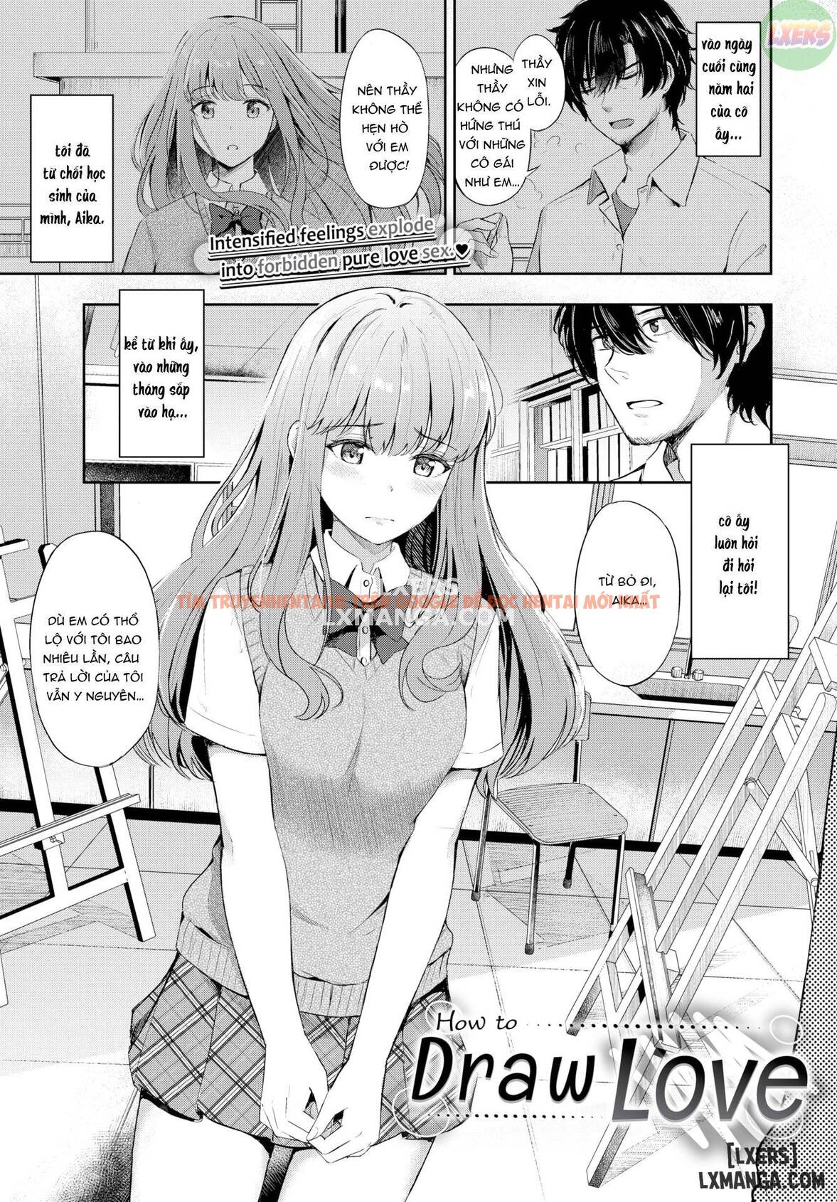 Trang truyện 3 trong truyện tranh How To Draw Love - One Shot - hentai24h.pro