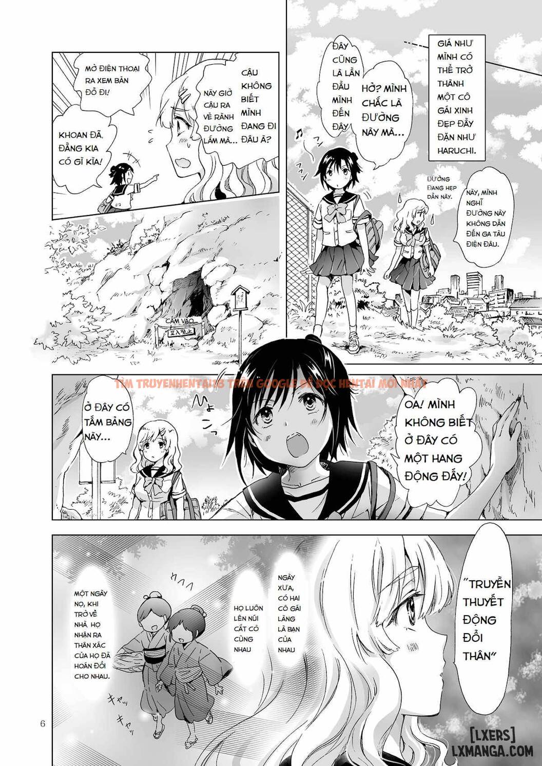 Trang truyện 4 trong truyện tranh How Well-stacked And Surfboard Swapped Bodies - One Shot - lxmanga.org