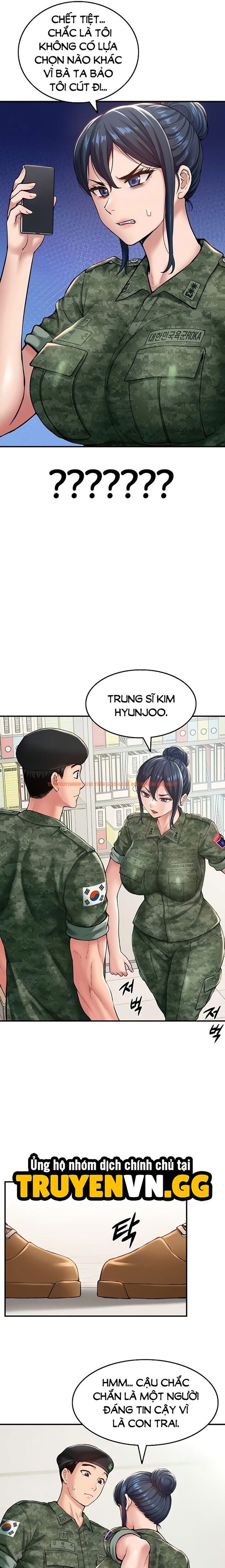 Xem ảnh 11 0 trong truyện hentai Huấn Luyện Tân Binh Nữ - Chapter 1 - www.hentaitvn.net