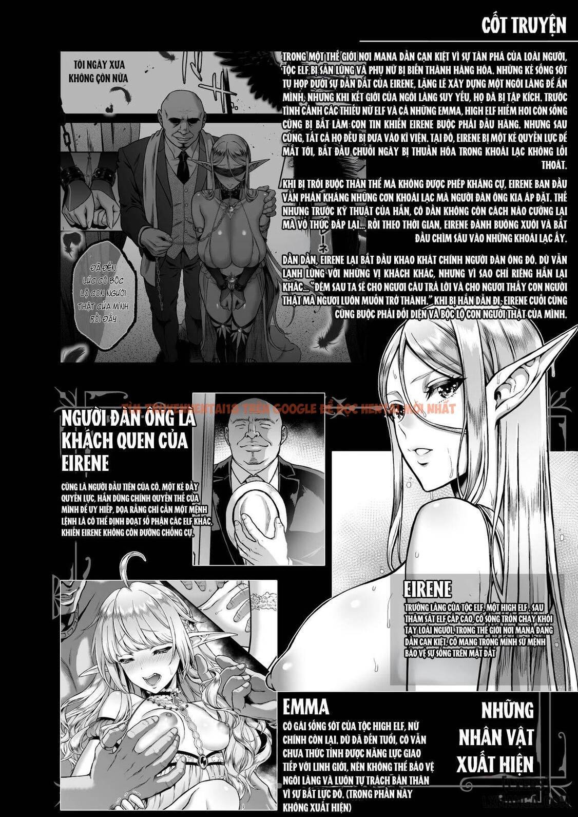 Trang truyện 4 69d50b06984ce trong truyện tranh 昏の娼エルフ7-娼婦にされた気高きハイエルフ4 - Chapter 1 - truyenhentai18.net