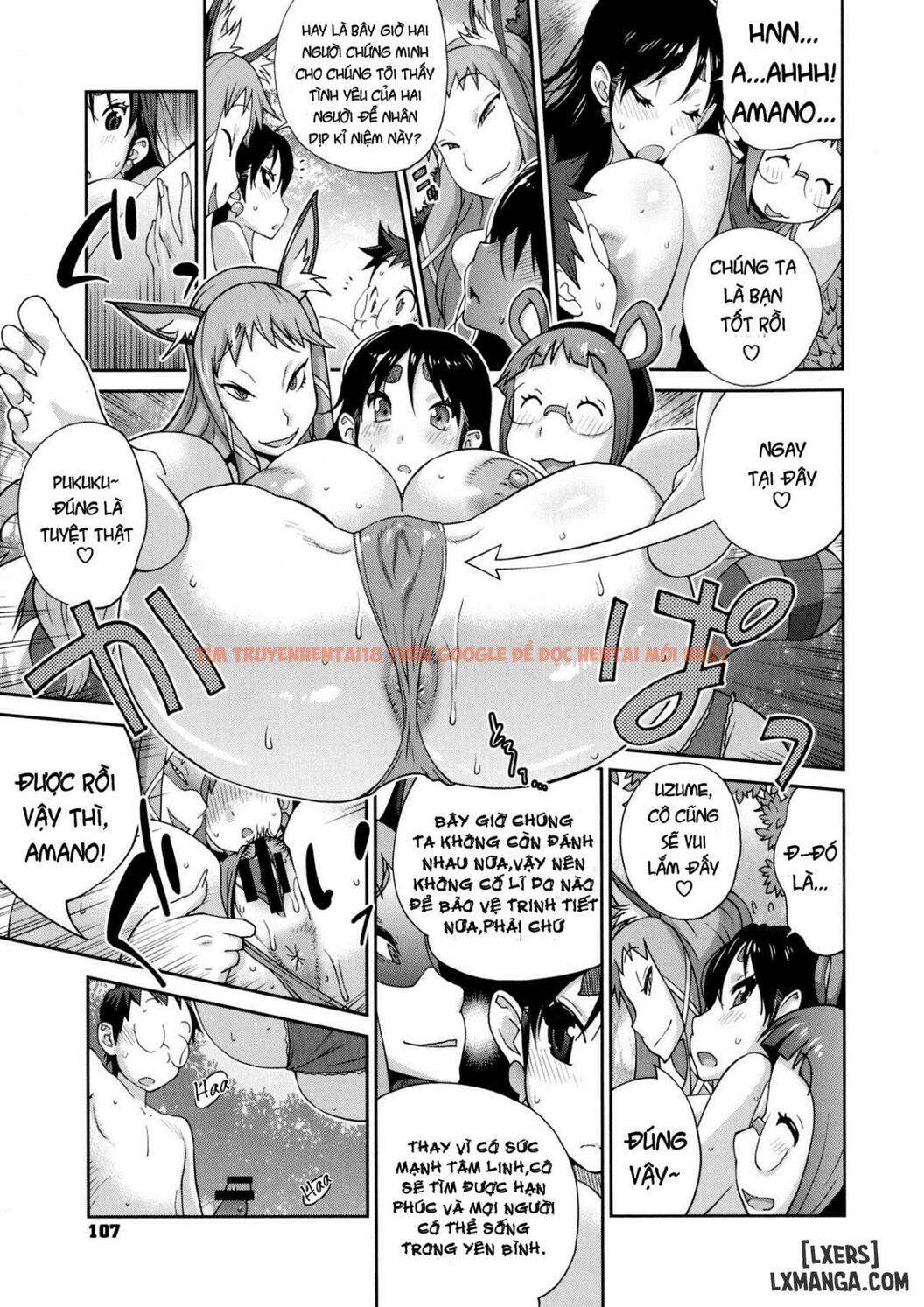 Xem ảnh Hyakka Nyuuran ~uzume - Chapter 5 - 16 - HentaiTruyen.fun