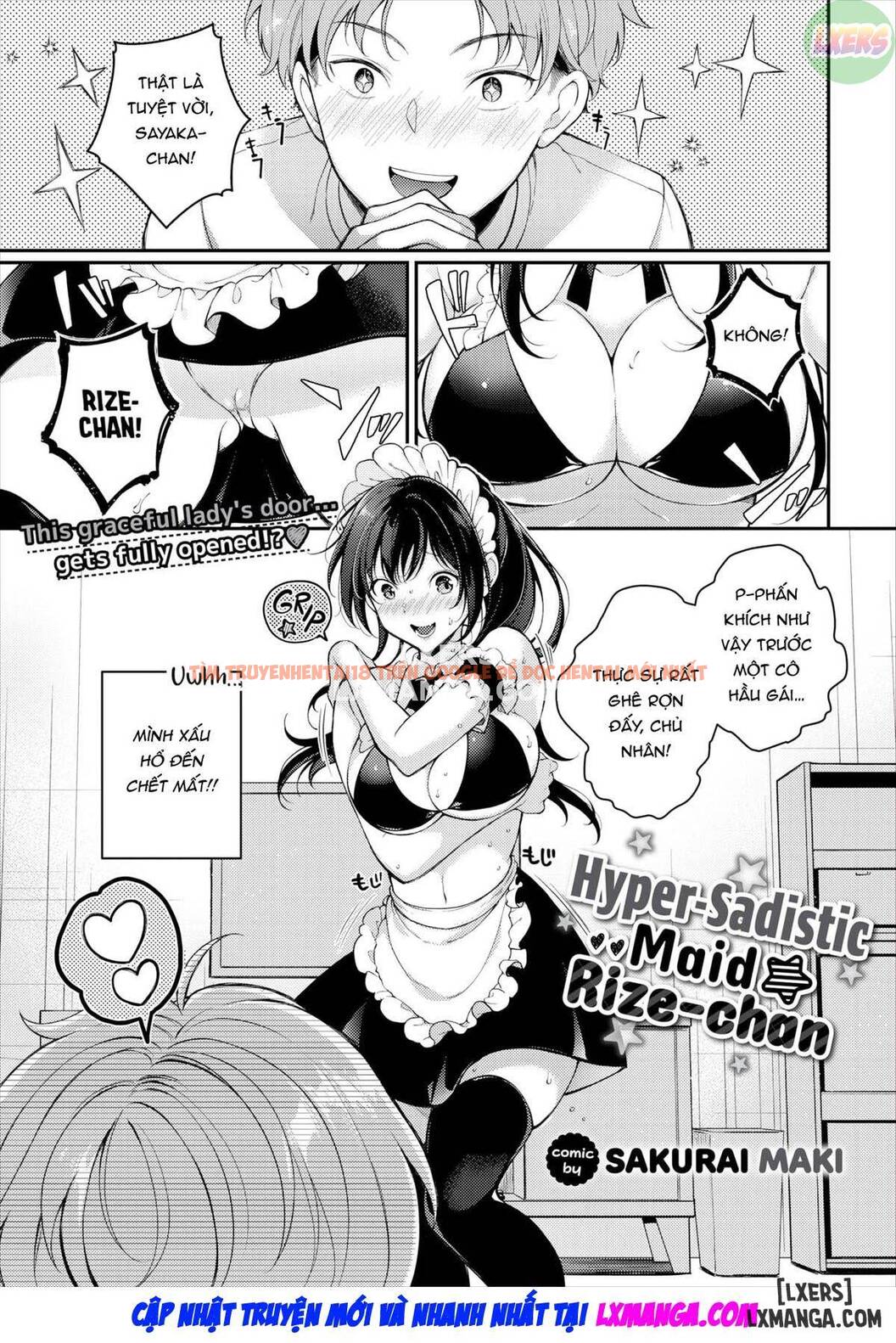 Xem ảnh Hầu Gái Siêu Bạo Dâm Rize-chan - One Shot - 3 - HentaiTruyen.fun