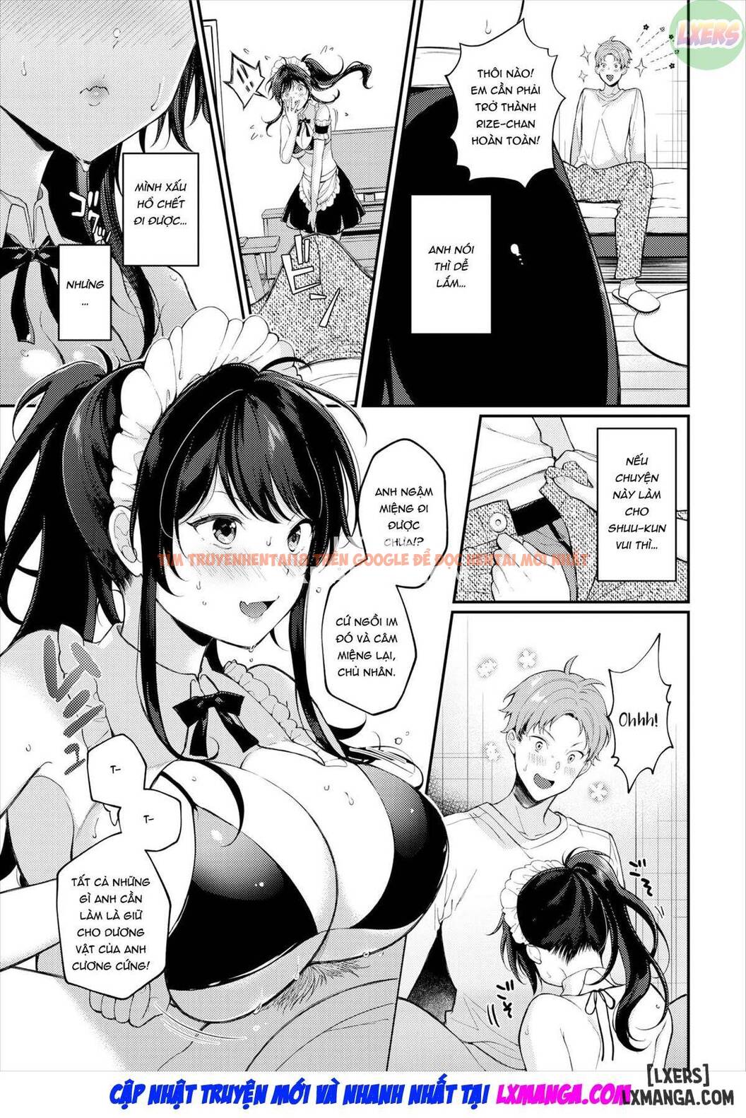 Xem ảnh Hầu Gái Siêu Bạo Dâm Rize-chan - One Shot - 7 - HentaiTruyen.fun