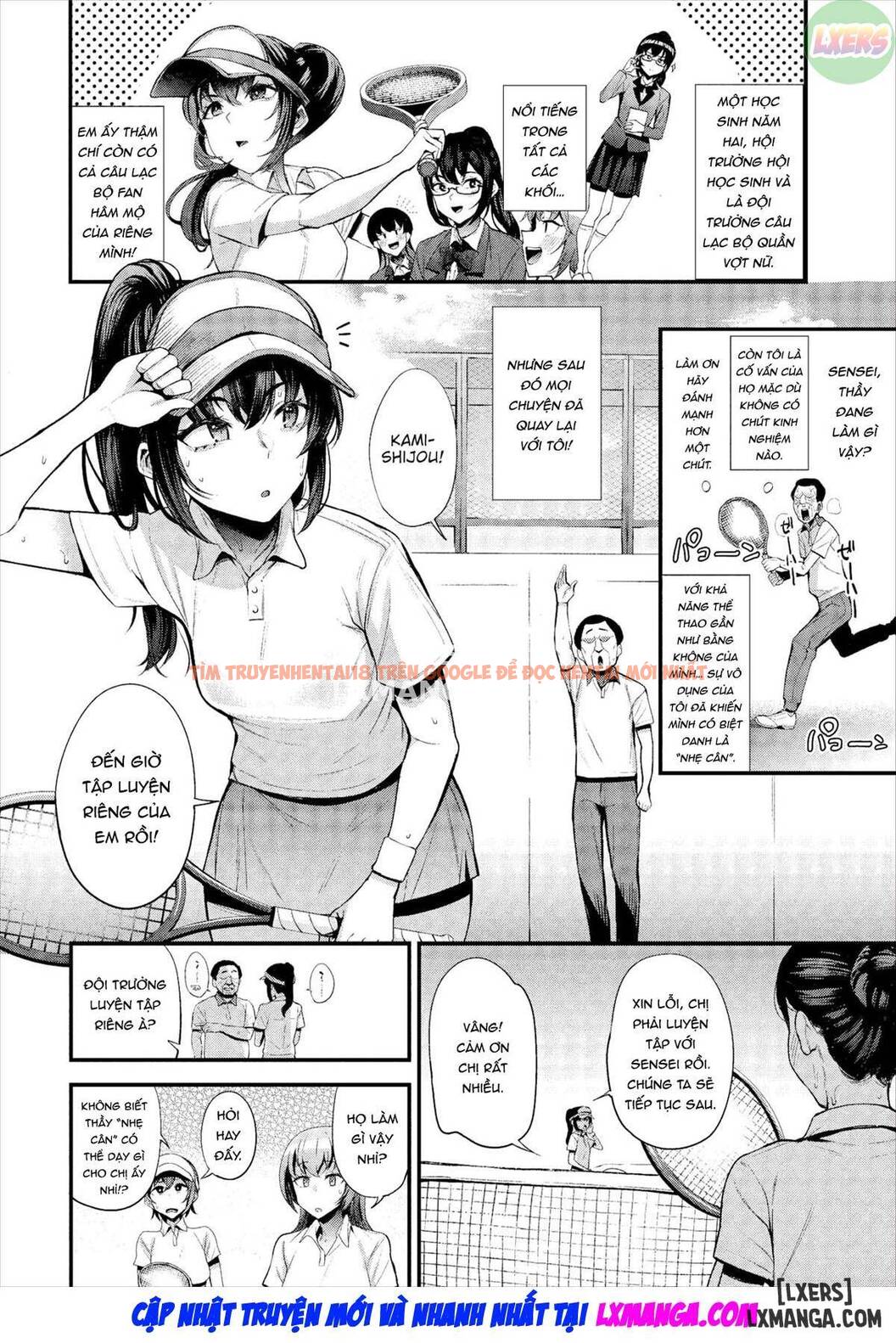 Trang truyện 4 trong truyện tranh Hypnotic Domination – Conquering The Tennis Club Ace - One Shot - zhentaivn.pro