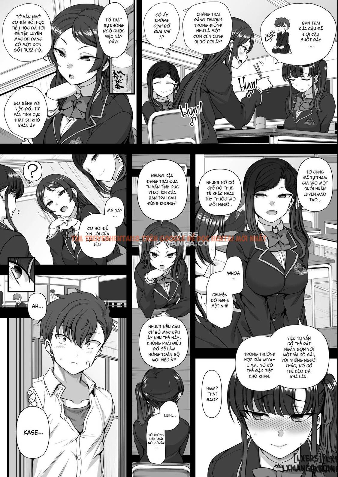 Trang truyện 14 trong truyện tranh Hypnotic Sexual Counseling - Chap: Practical Pregnancy Experience Counseling(Session 4.1) - www.lxmanga.org