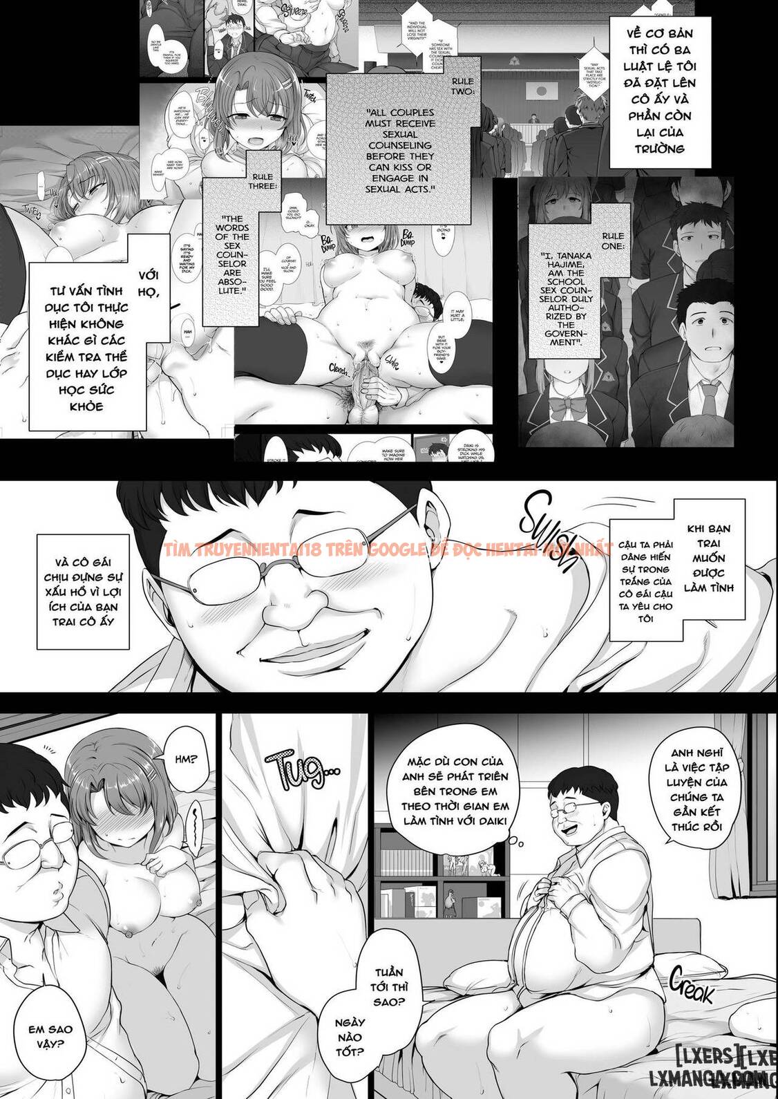 Trang truyện 10 trong truyện tranh Hypnotic Sexual Counseling - Chap: Reina Kurashiki (Session 2) - www.lxmanga.org