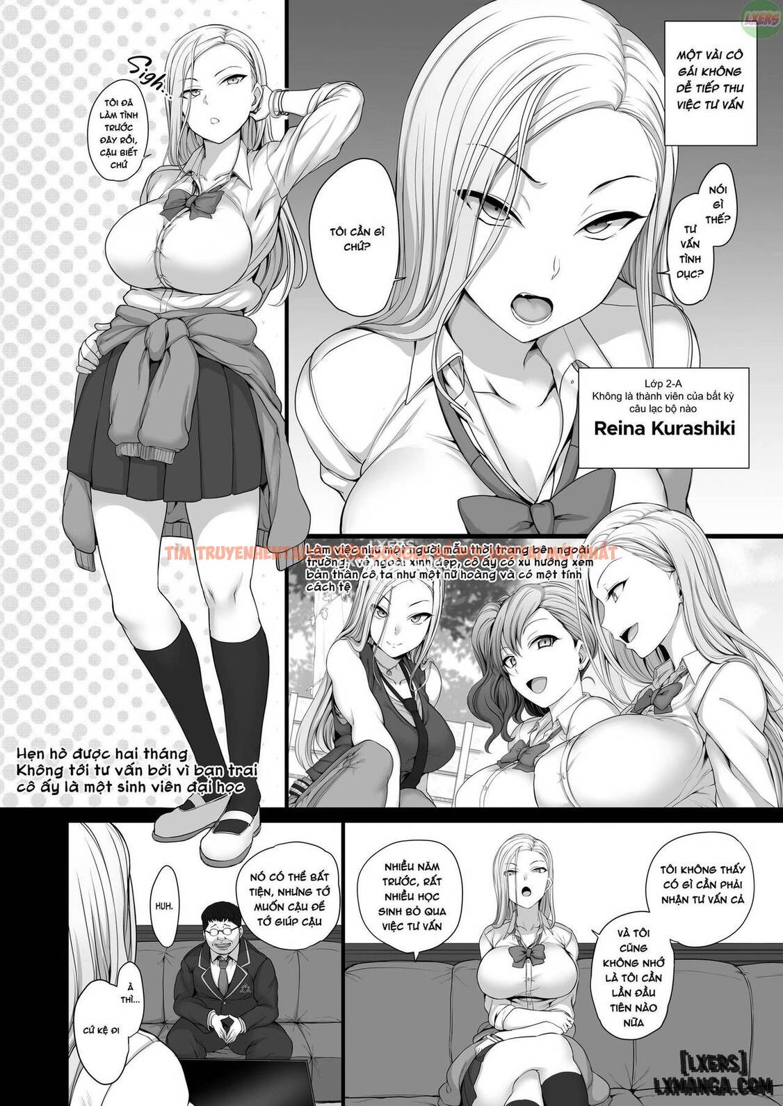 Trang truyện 18 trong truyện tranh Hypnotic Sexual Counseling - Chap: Reina Kurashiki (Session 2) - www.lxmanga.org