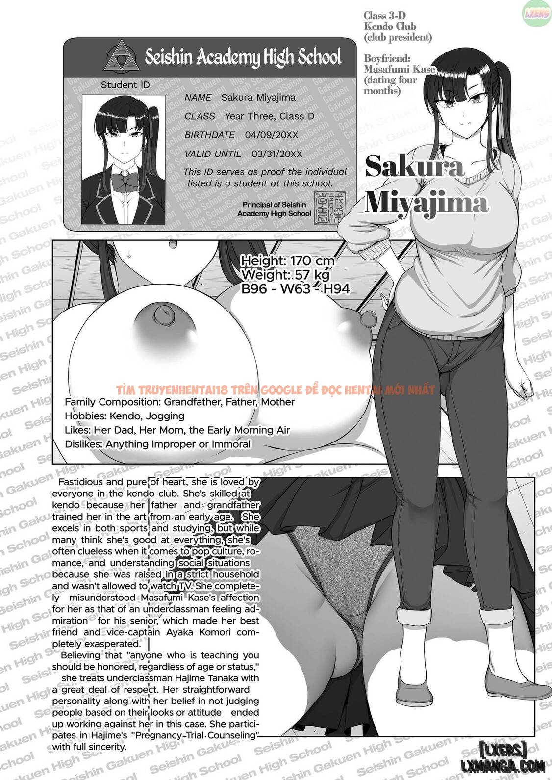 Trang truyện 47 trong truyện tranh Hypnotic Sexual Counseling - Chap: Sakura Miyajima and Masafumi Kase (Session 3) - www.lxmanga.org