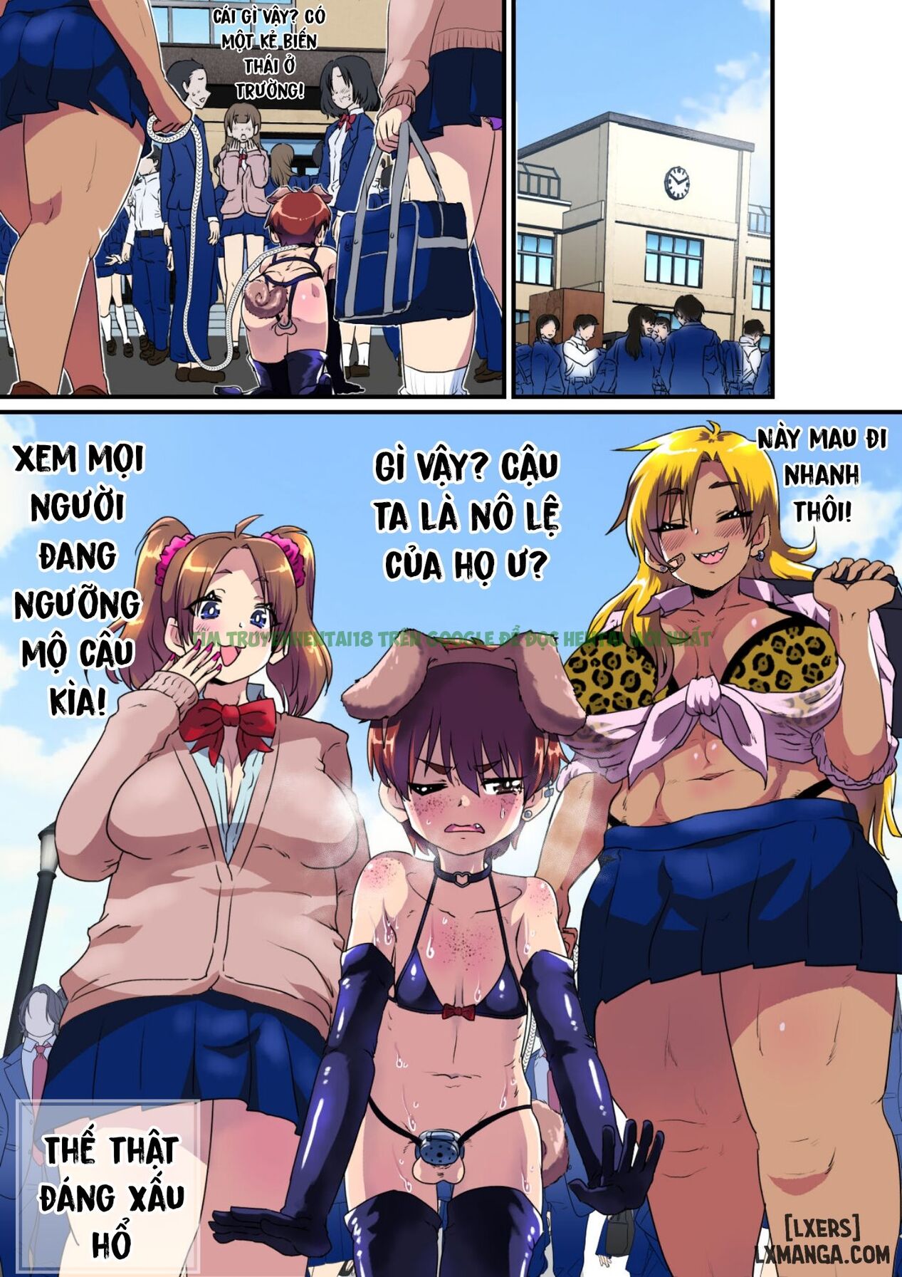 Xem ảnh 9 trong truyện hentai I Ended Up Being Transformed Into The Sissy Slave Of The Big-Cocked Futanari Girls - One Shot - truyenhentai18.pro