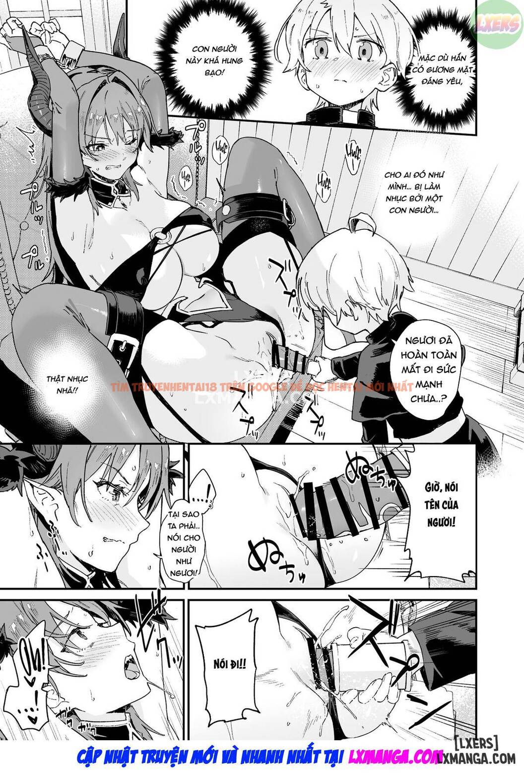 Trang truyện 14 trong truyện tranh Chiến Đấu Với Quý Cô Succubus Bằng Biện Pháp Tình Dục - One Shot - hentai24h.pro