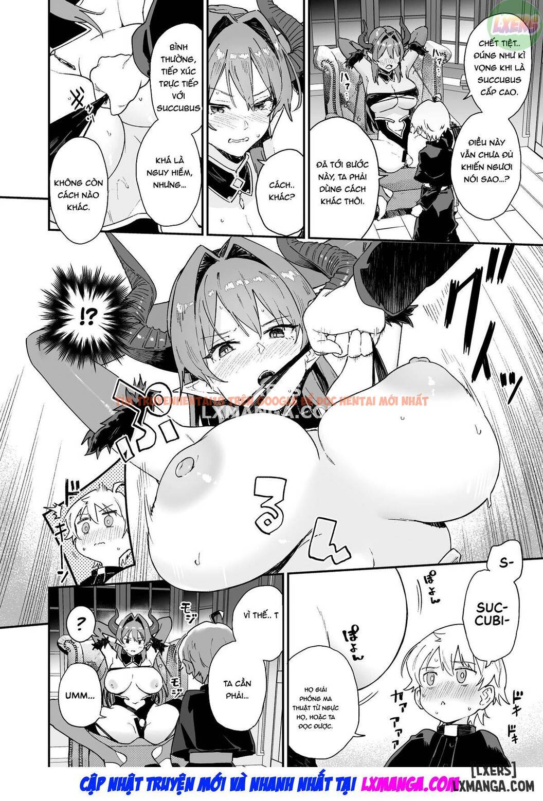 Trang truyện 15 trong truyện tranh Chiến Đấu Với Quý Cô Succubus Bằng Biện Pháp Tình Dục - One Shot - hentai24h.pro
