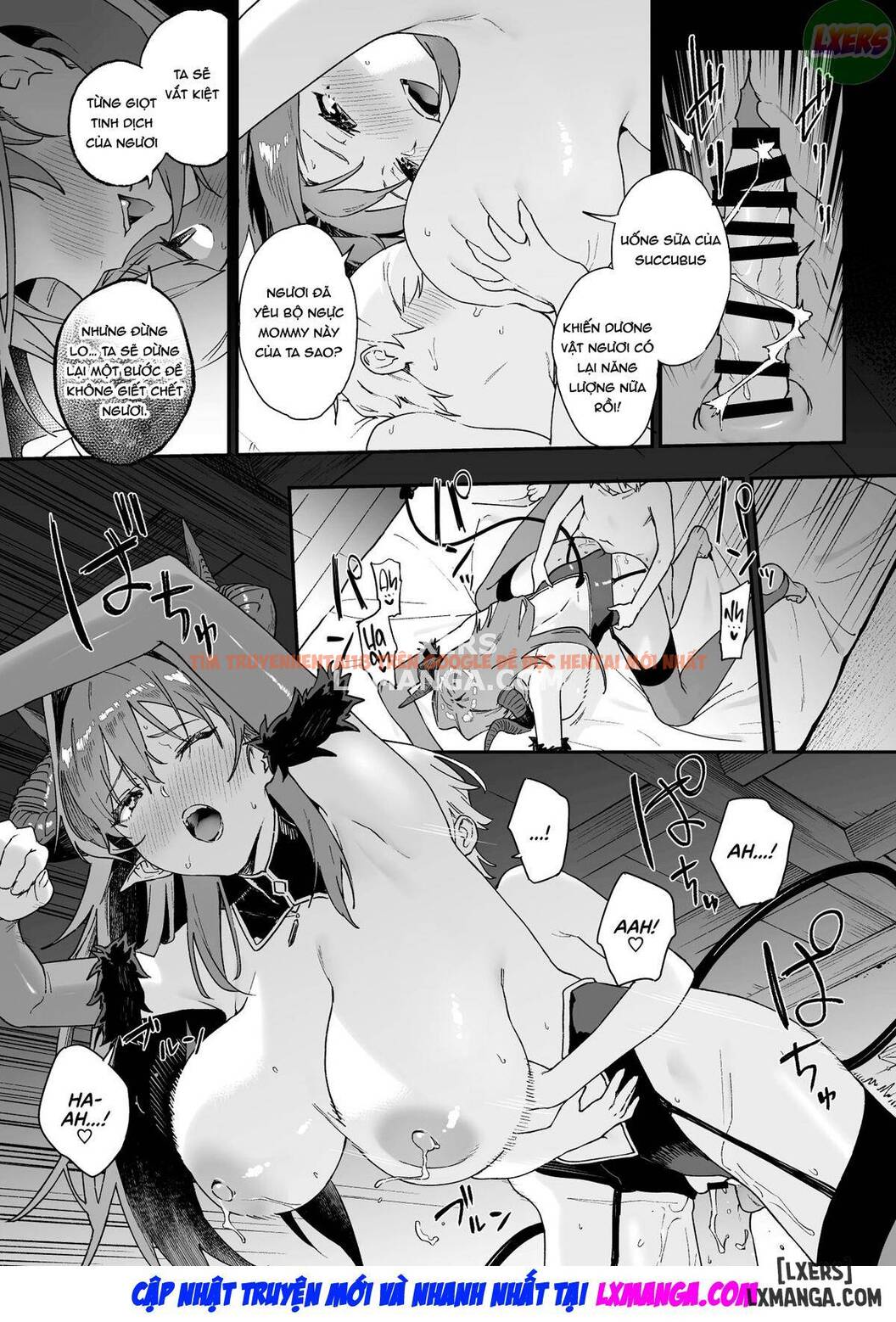 Trang truyện 30 trong truyện tranh Chiến Đấu Với Quý Cô Succubus Bằng Biện Pháp Tình Dục - One Shot - hentai24h.pro