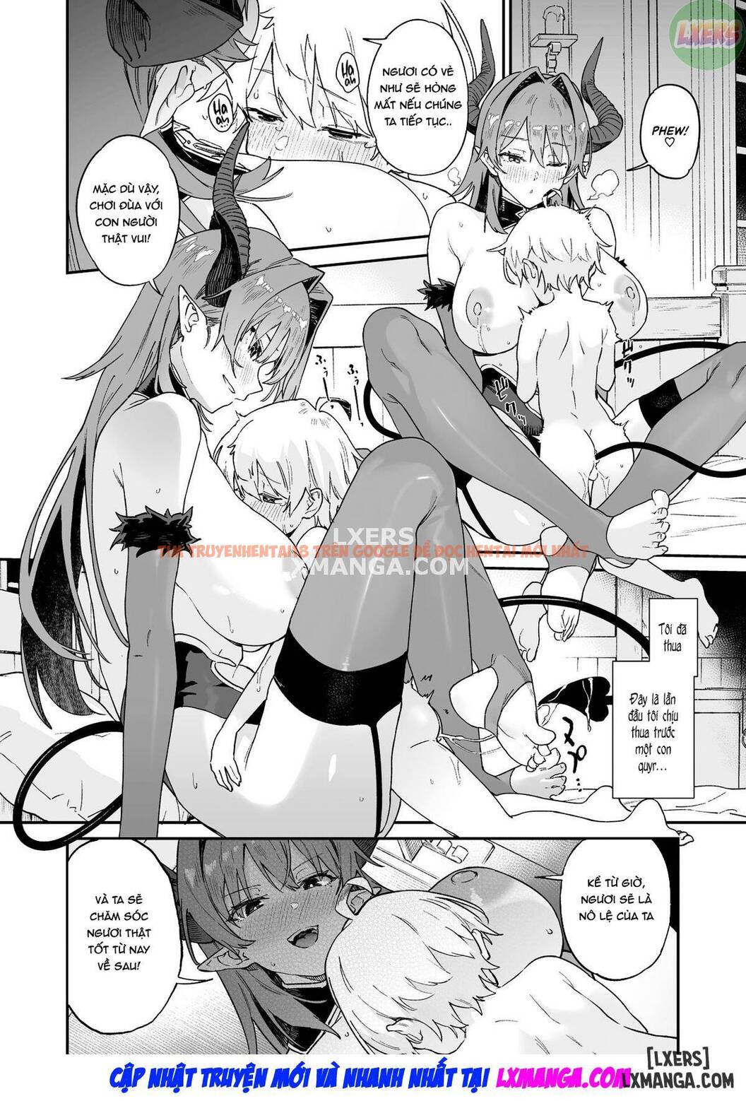 Trang truyện 35 trong truyện tranh Chiến Đấu Với Quý Cô Succubus Bằng Biện Pháp Tình Dục - One Shot - hentai24h.pro