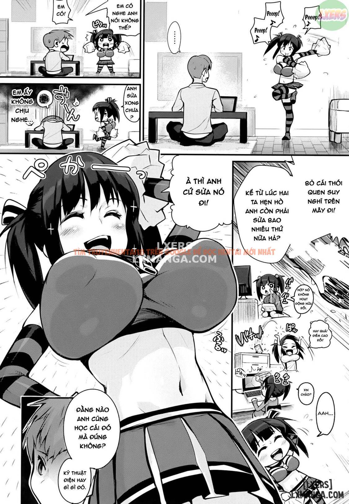Trang truyện 4 trong truyện tranh I’ll Squeeze You With These - Chapter 3 - hentai24h.pro