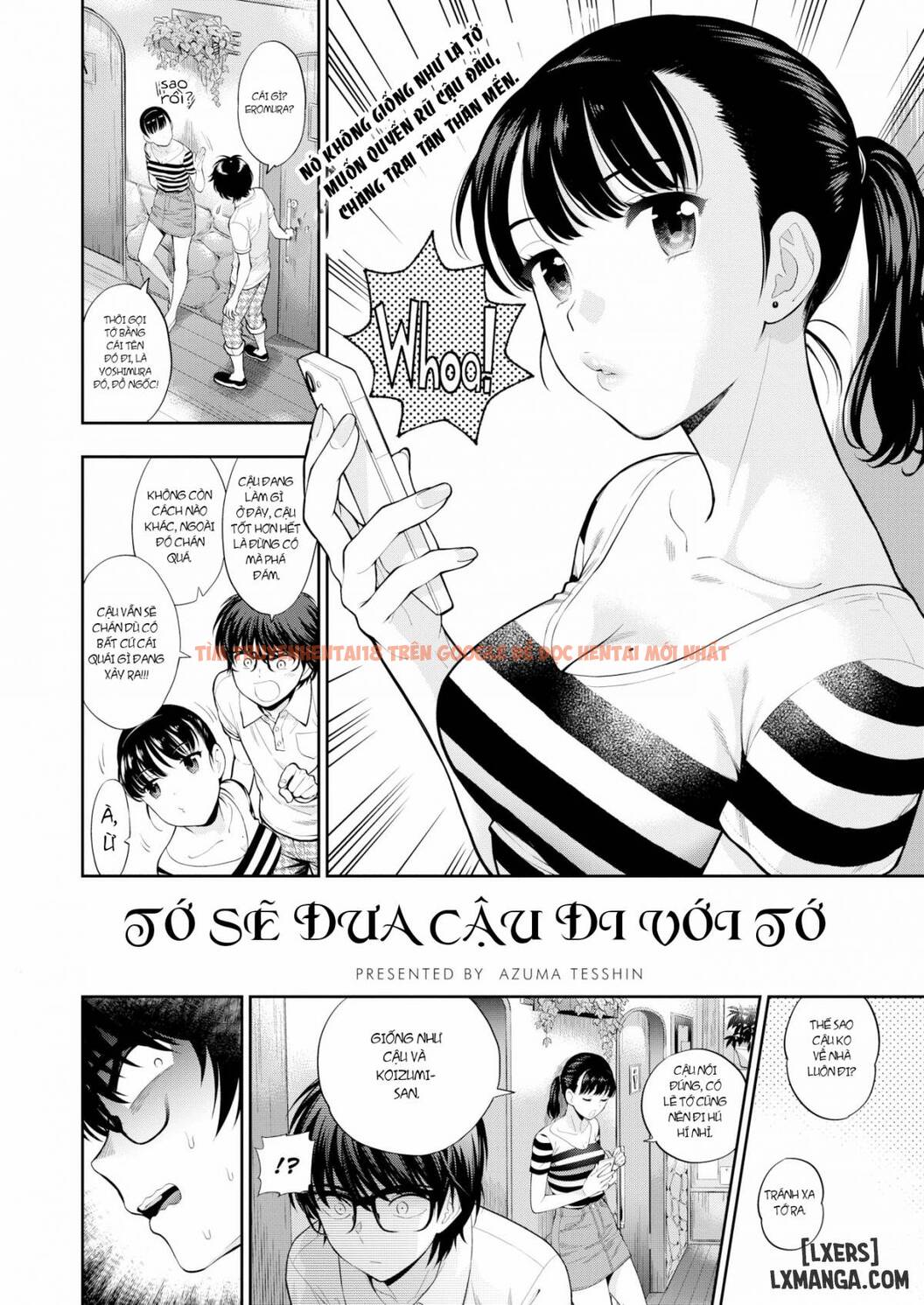 Trang truyện 1 trong truyện tranh I’ll Take You With Me - One Shot - lxmanga.org