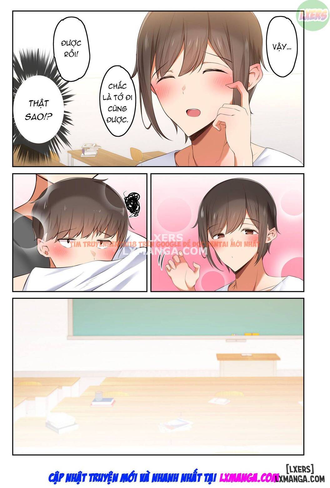 Trang truyện 14 trong truyện tranh Cô Bạn Tomboy Của Tôi Đã Bị Cuốn Hút Bởi Con Cặc Khổng Lồ - Chap 1 - lxmanga.org