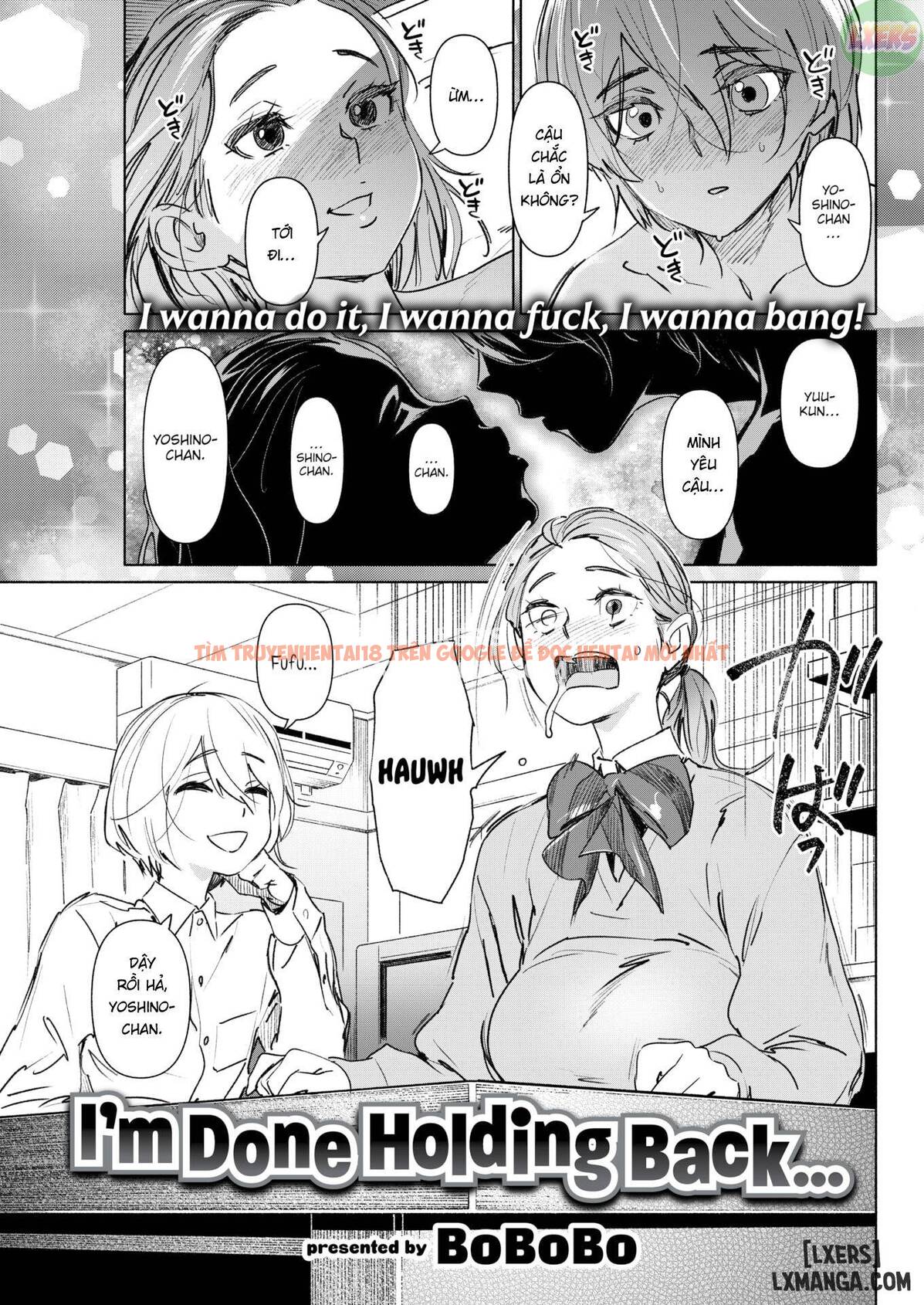 Xem ảnh 0 trong truyện hentai I'm Done Holding Back - One Shot - hentaitvn.net