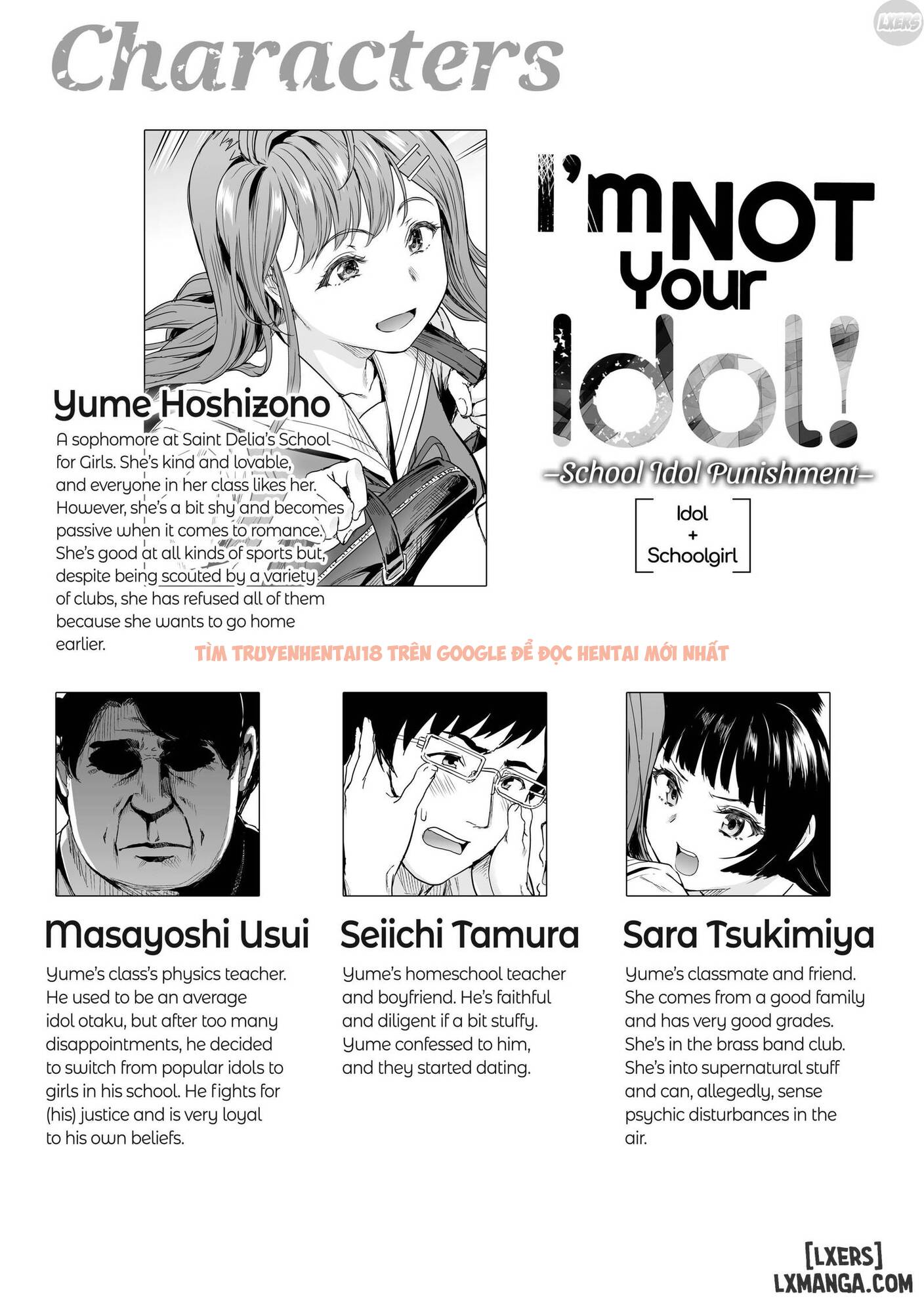 Trang truyện 1 trong truyện tranh I’m Not Your Idol! - Chapter 2 END - hentai24h.pro