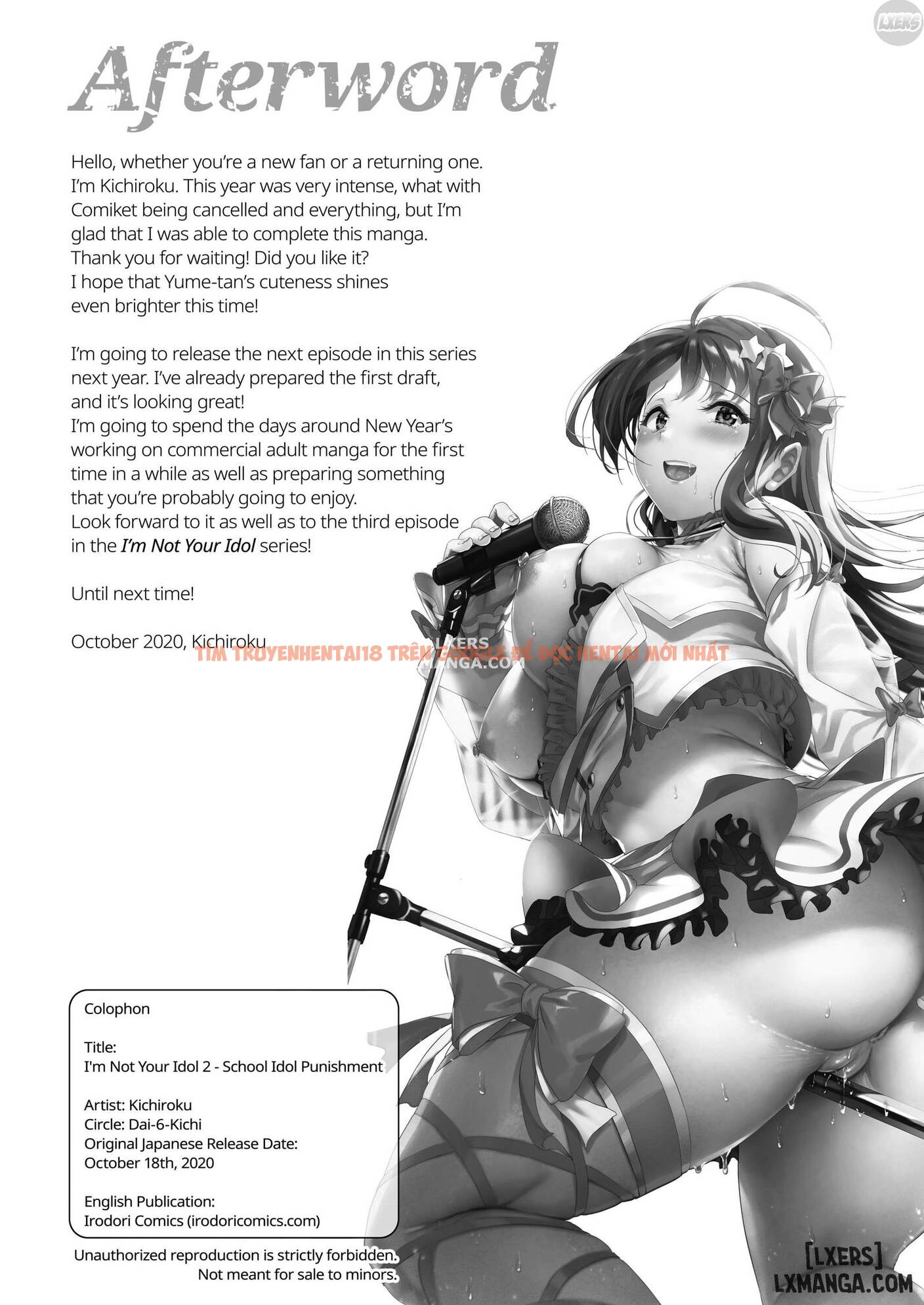 Trang truyện 52 trong truyện tranh I’m Not Your Idol! - Chapter 2 END - hentai24h.pro