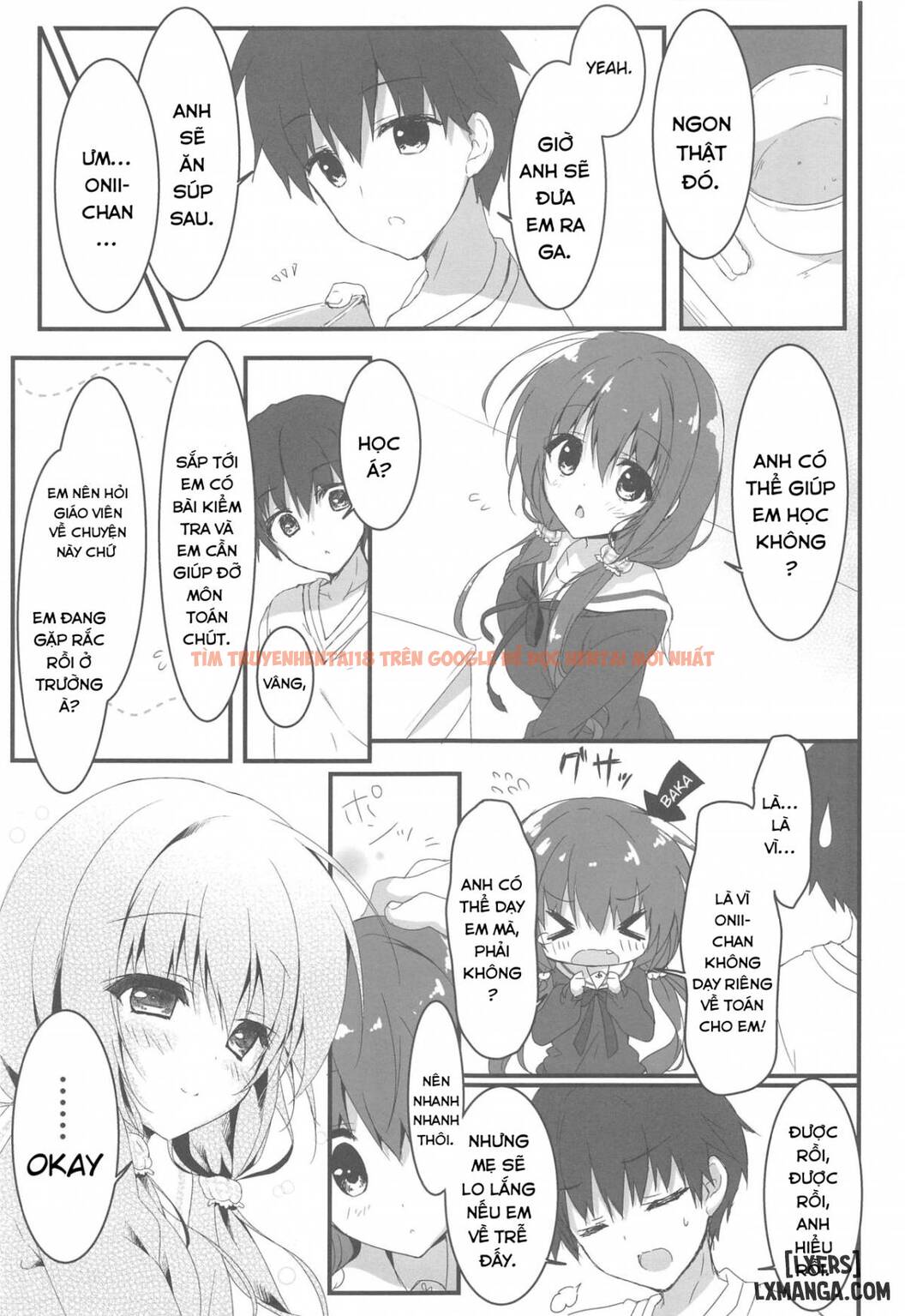 Trang truyện 7 trong truyện tranh Em Xin Lỗi, Onii-chan, Em Yêu Anh - Chap 1 - lxmanga.org