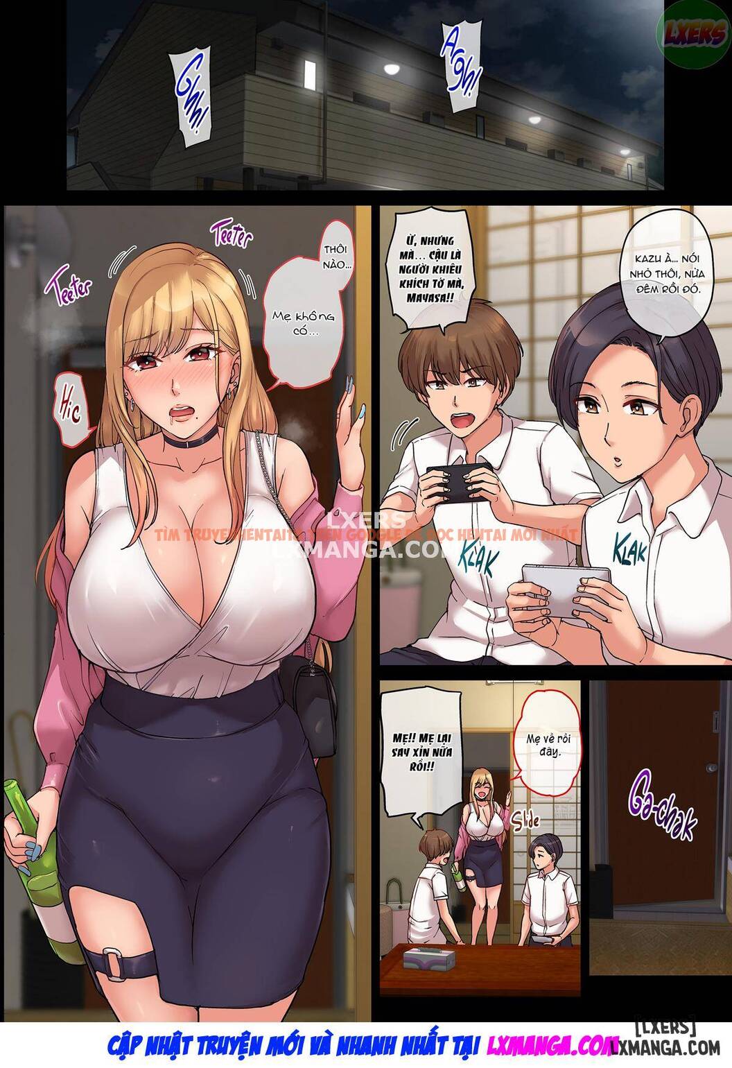 Xem ảnh I Met My Friends Gyaru Mom In A Soapland - Chapter 1 - 5 - TruyenVN.APP